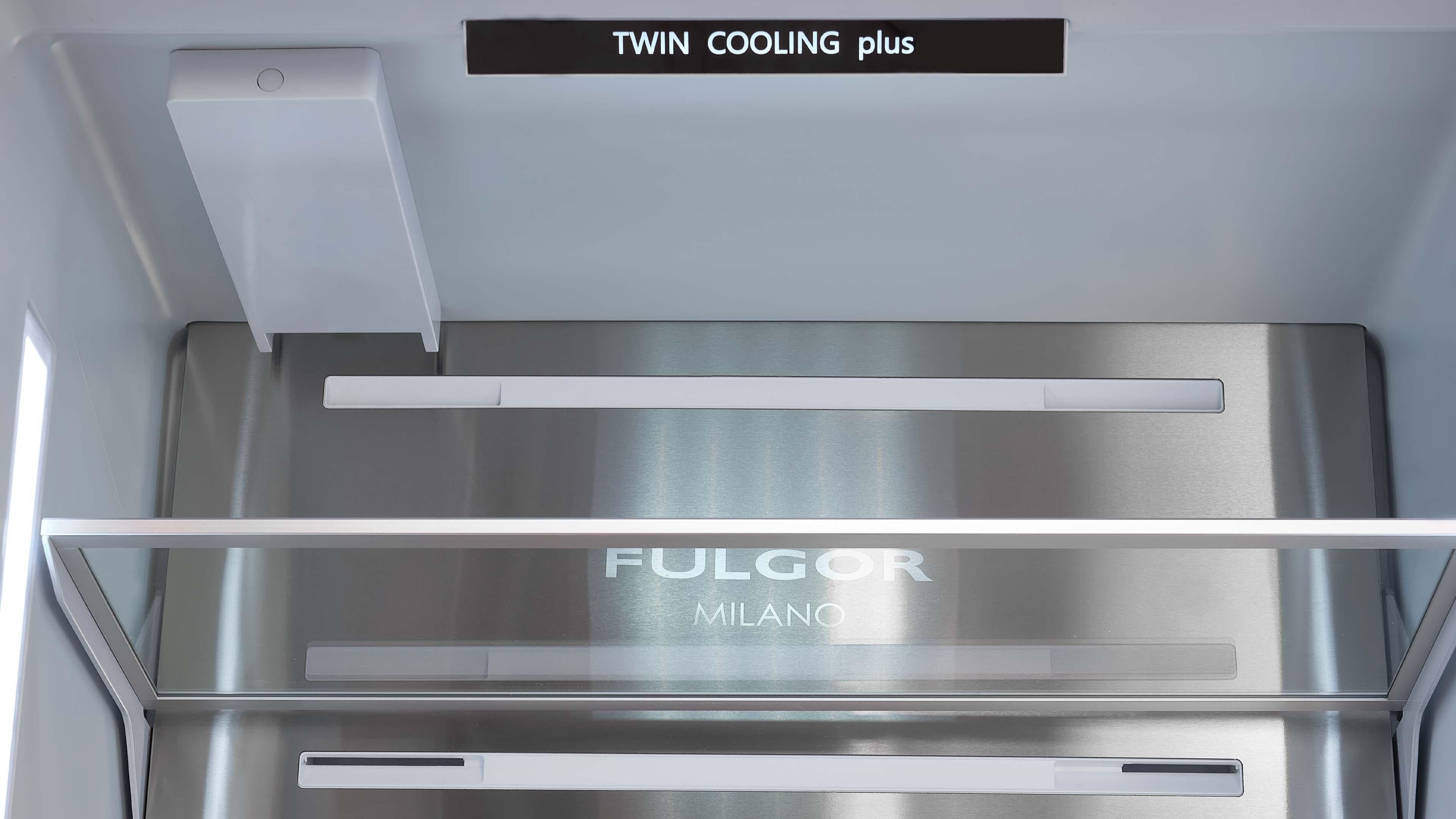 Fulgor Milano Built in Combi Refrigerator 30 - FBCD 762 TNF EDBL