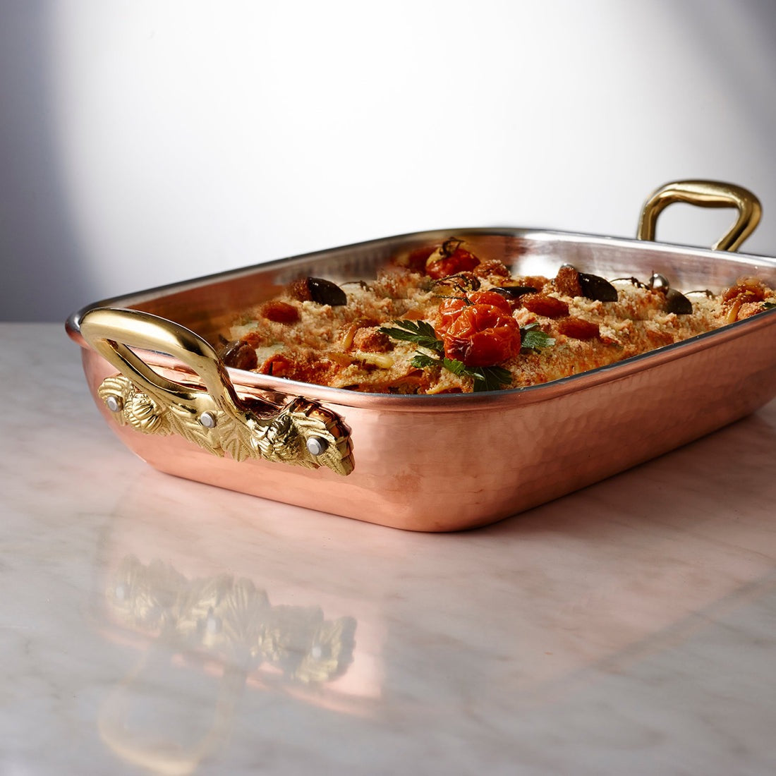 Ruffoni Historia Décor Rectangular Gratin Dish - 32cm
