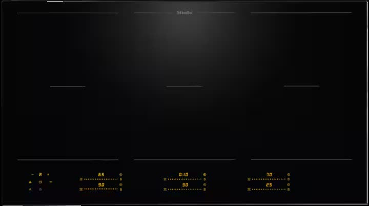 Miele 90cm Black Induction Hob
