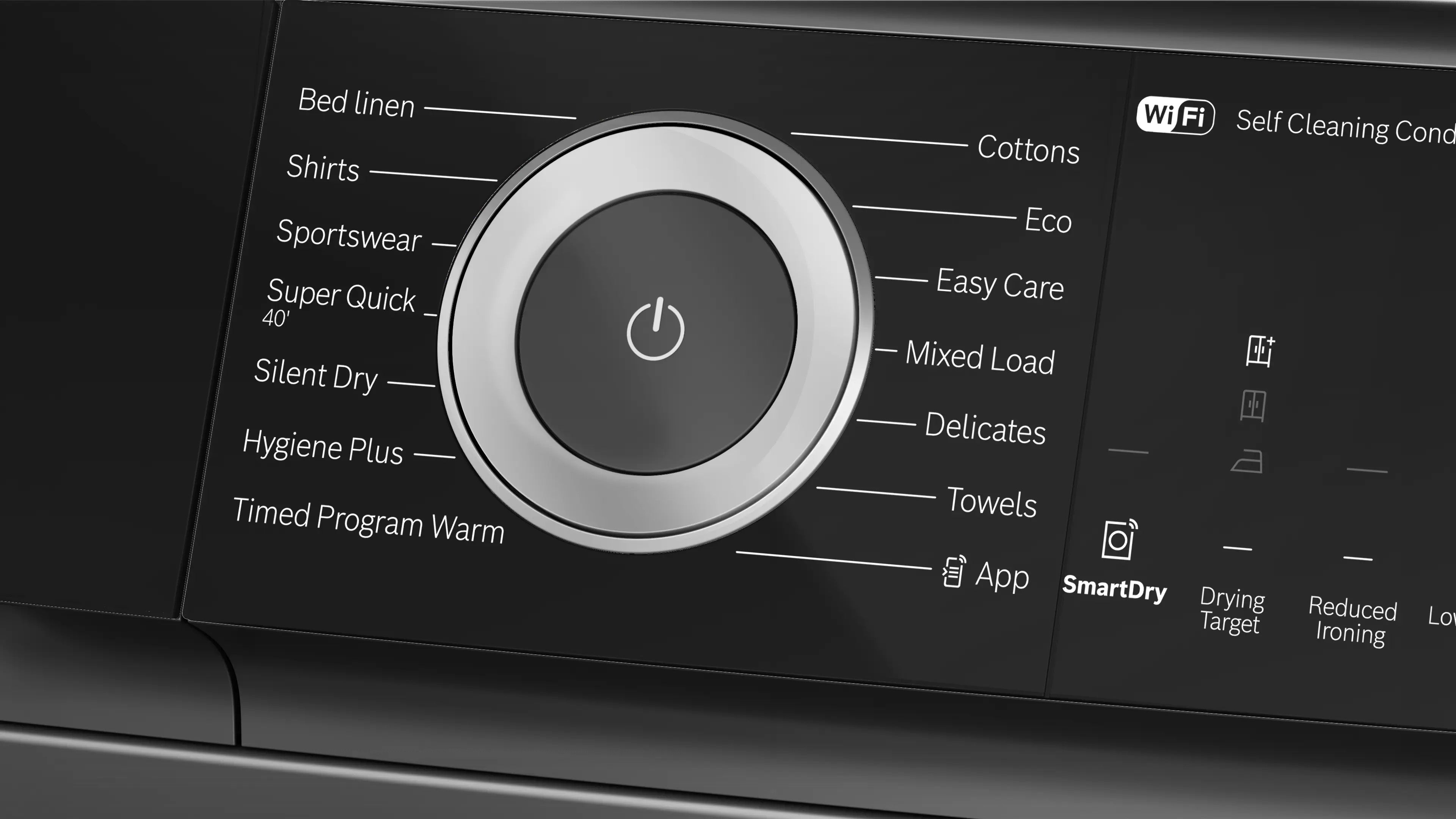 Bosch Series 6 Heat pump tumble dryer 9 kg Cast iron grey - WQH246DRGB