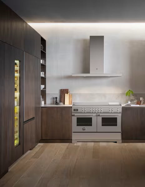 Bertazzoni Professional Series 120cm induction top + griddle, electric double oven