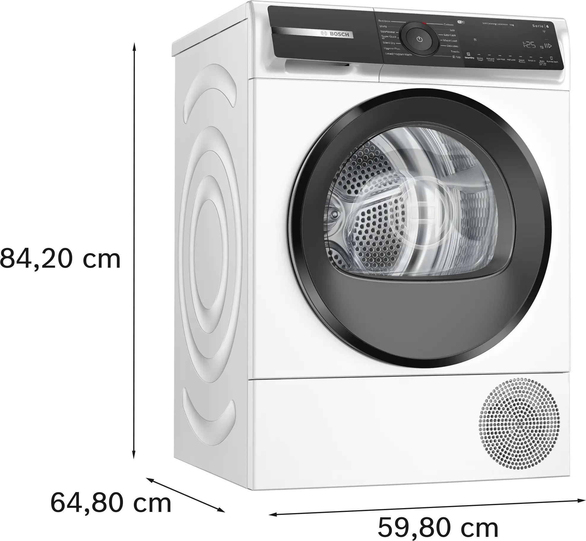 Bosch Series 6 Heat pump tumble dryer 9 kg - WQH246D9GB