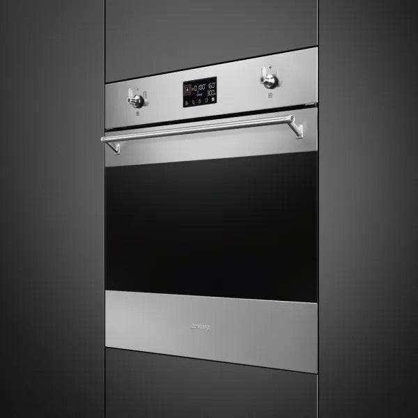 Smeg Classic SpeedwaveXL Oven With Microwave And Air Fry  Stainless Steel - SO6302M2X