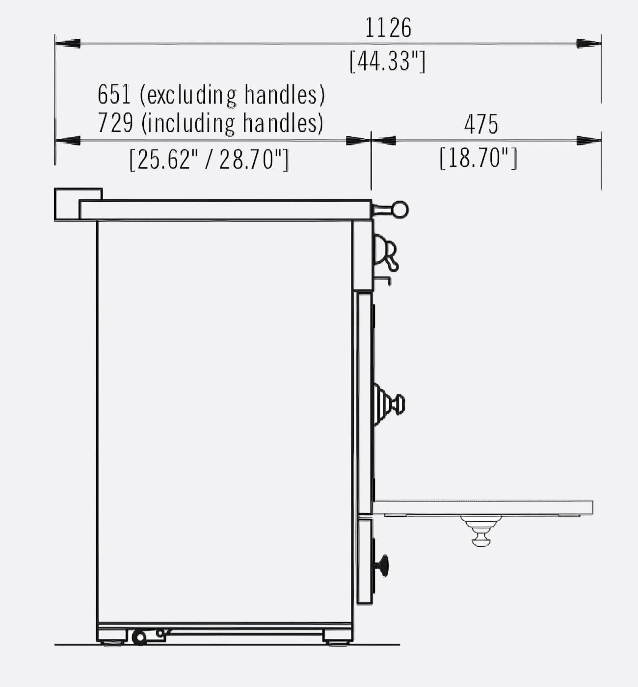 La Cornue Cornufé 90 Albertine Induction Range Cooker