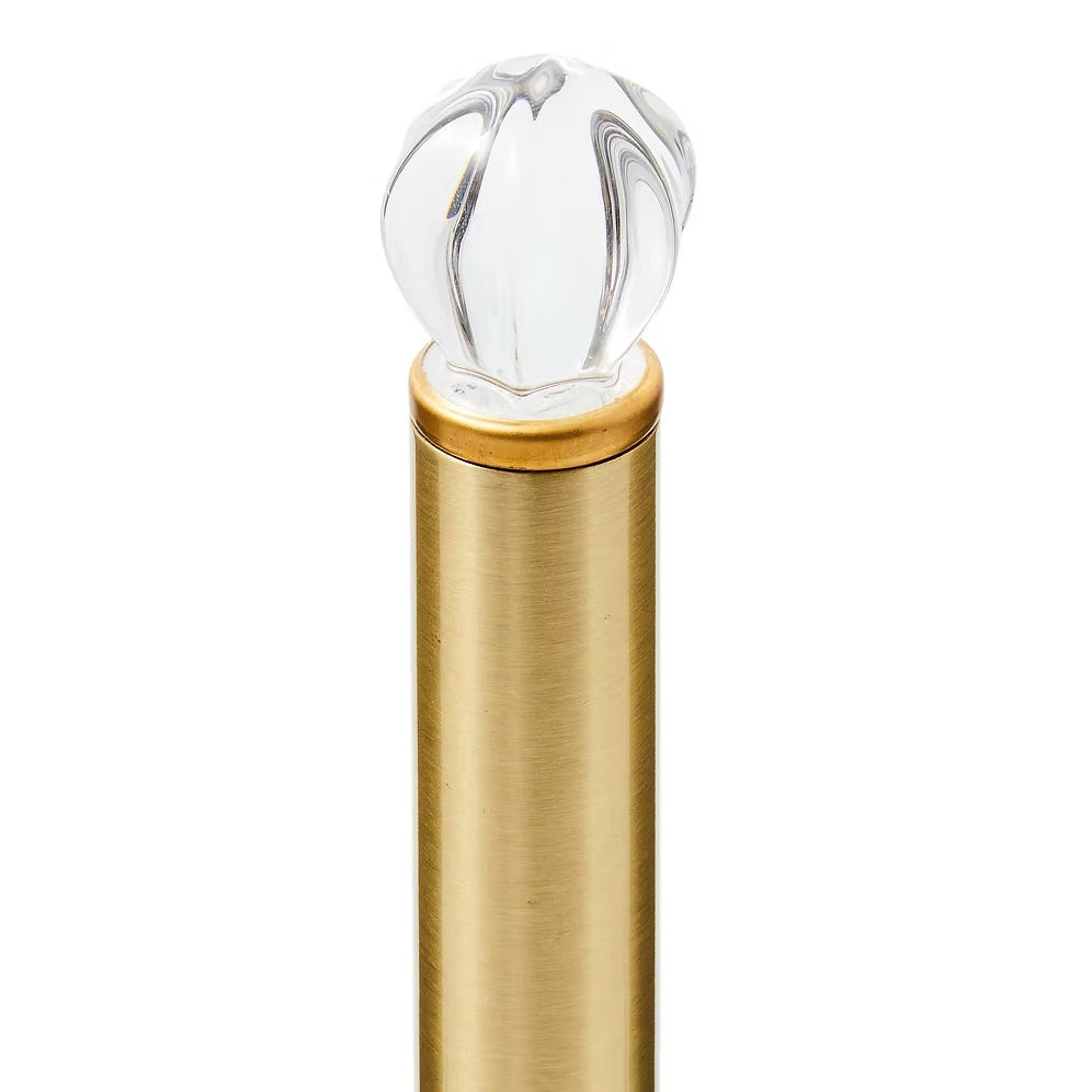 Mackenzie-Childs Rosy Check Wood Paper Towel Holder
