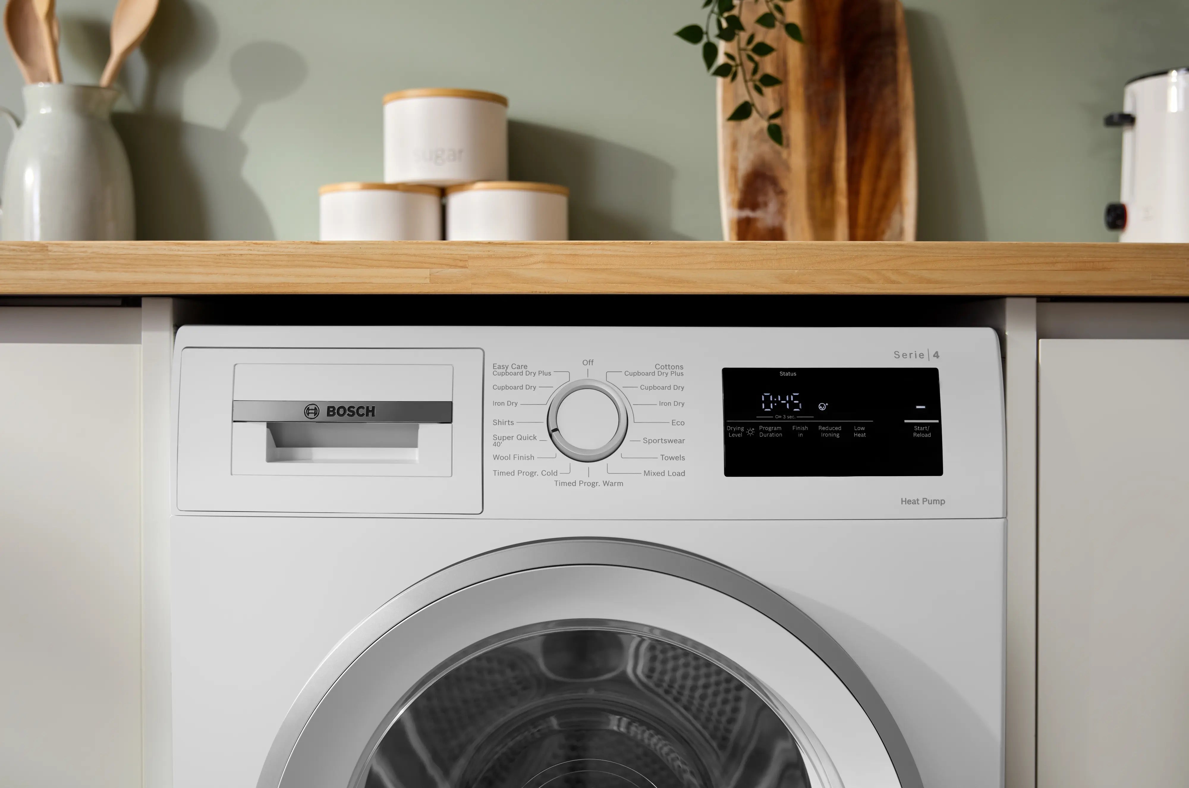 Bosch Series 4 Heat pump tumble dryer 8 kg - WTH85226GB