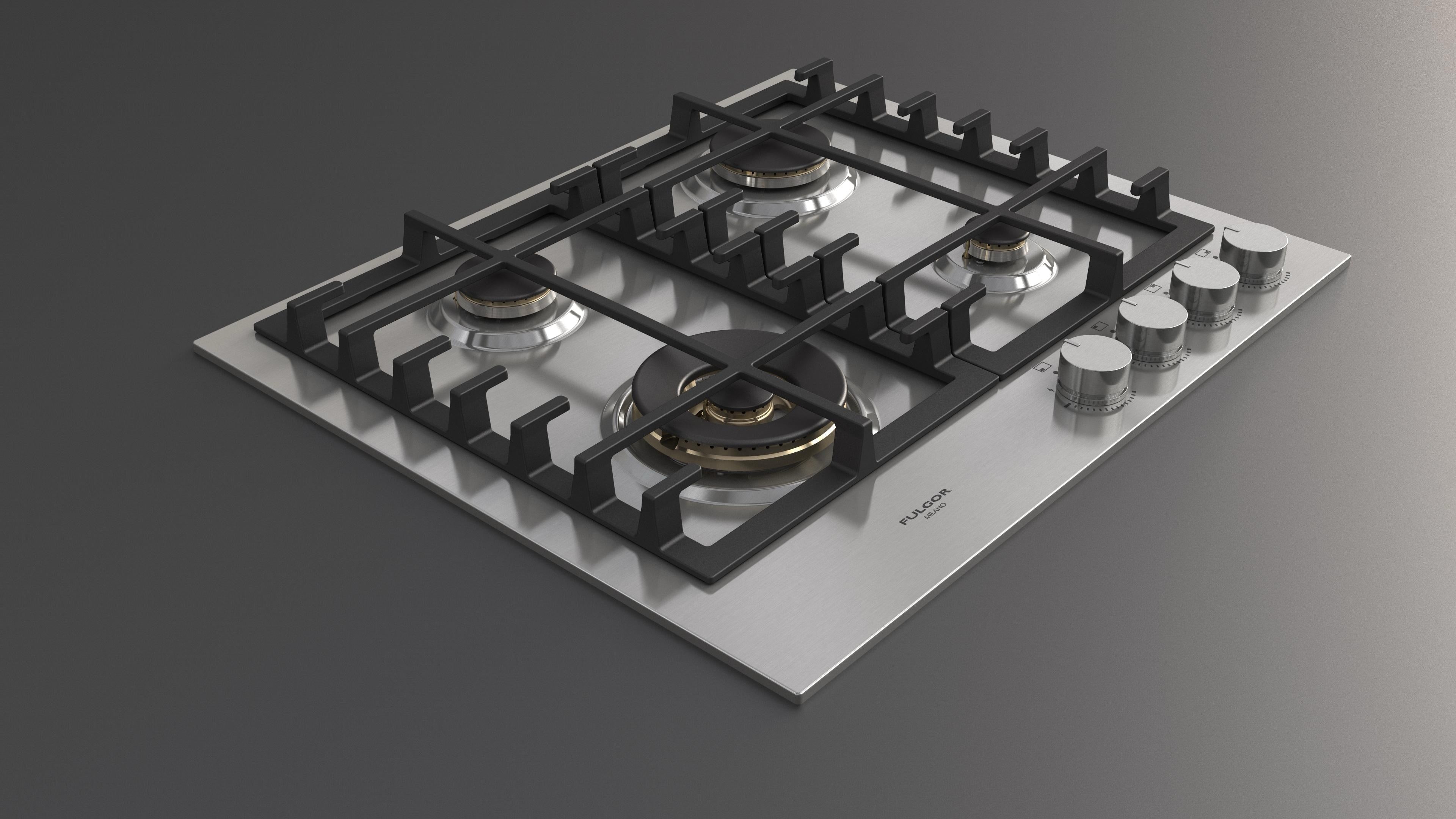 Fulgor Milano 60cm Gas Hob - FPH 604 G WK X