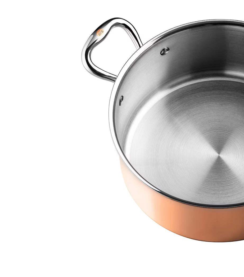 Ruffoni Con Classe Covered Stockpot - 24cm