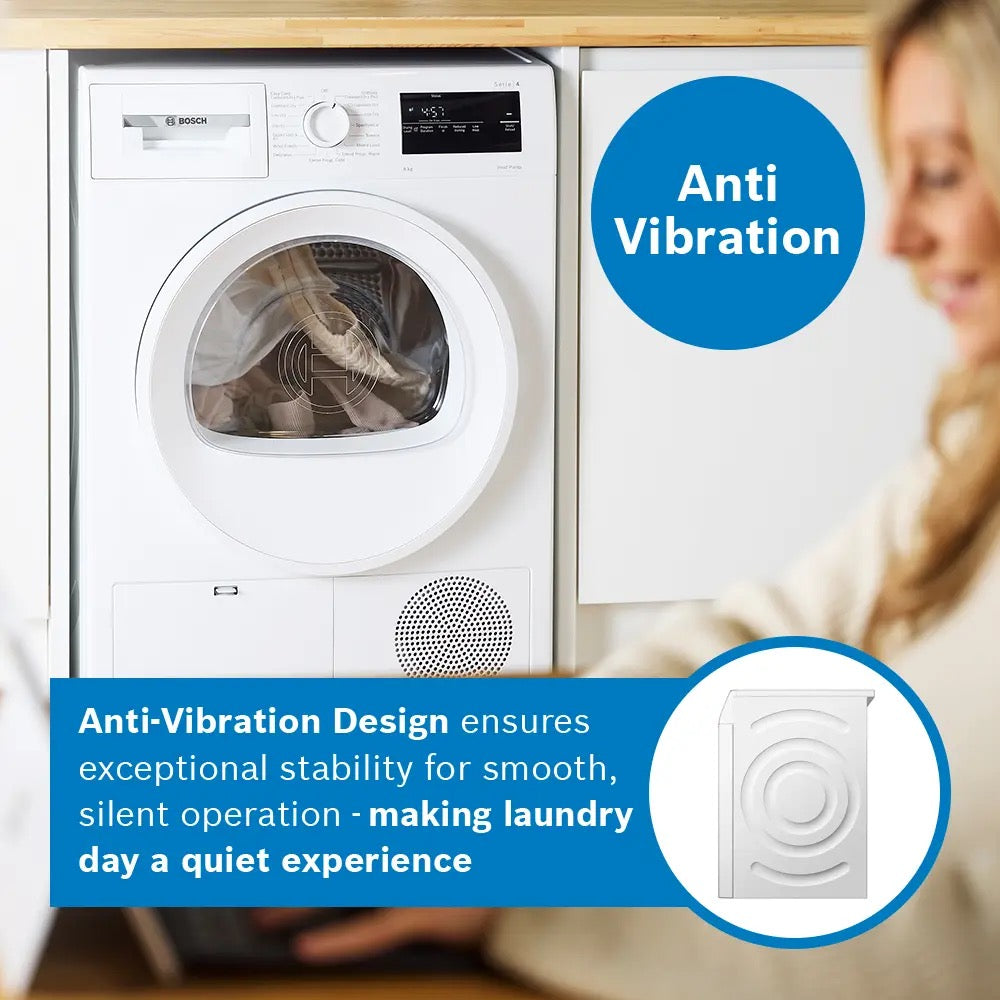 Bosch Series 4 Heat pump tumble dryer - WTH85225GB