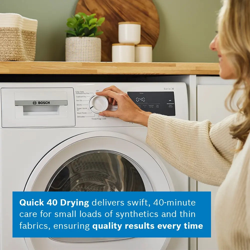 Bosch Series 4 Heat pump tumble dryer - WTH85225GB