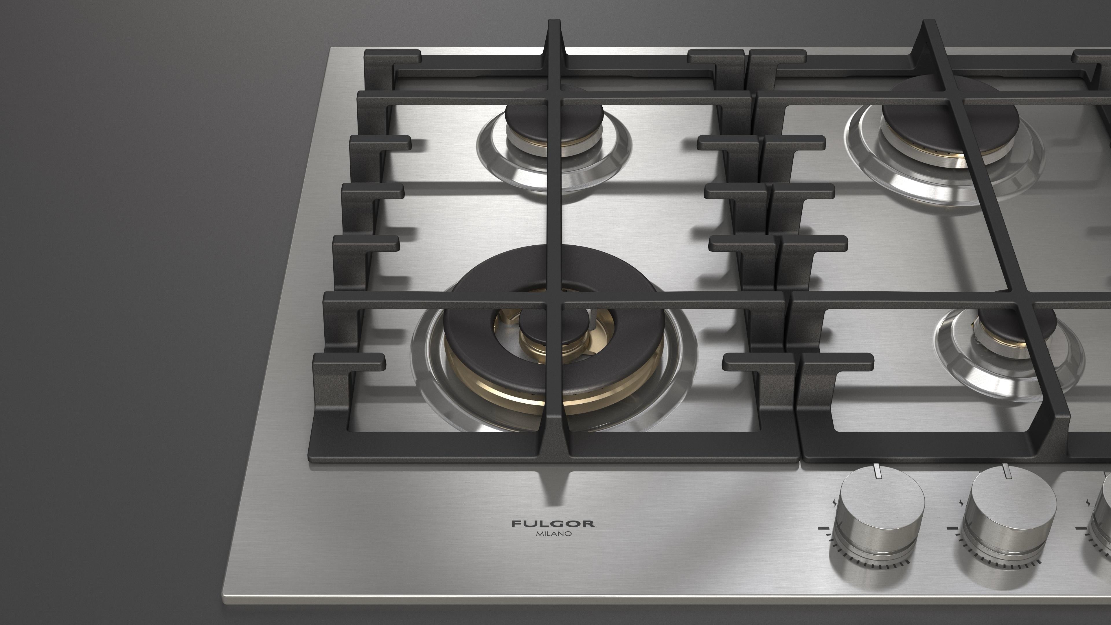 Fulgor Milano 60cm Gas Hob - FPH 604 G WK X