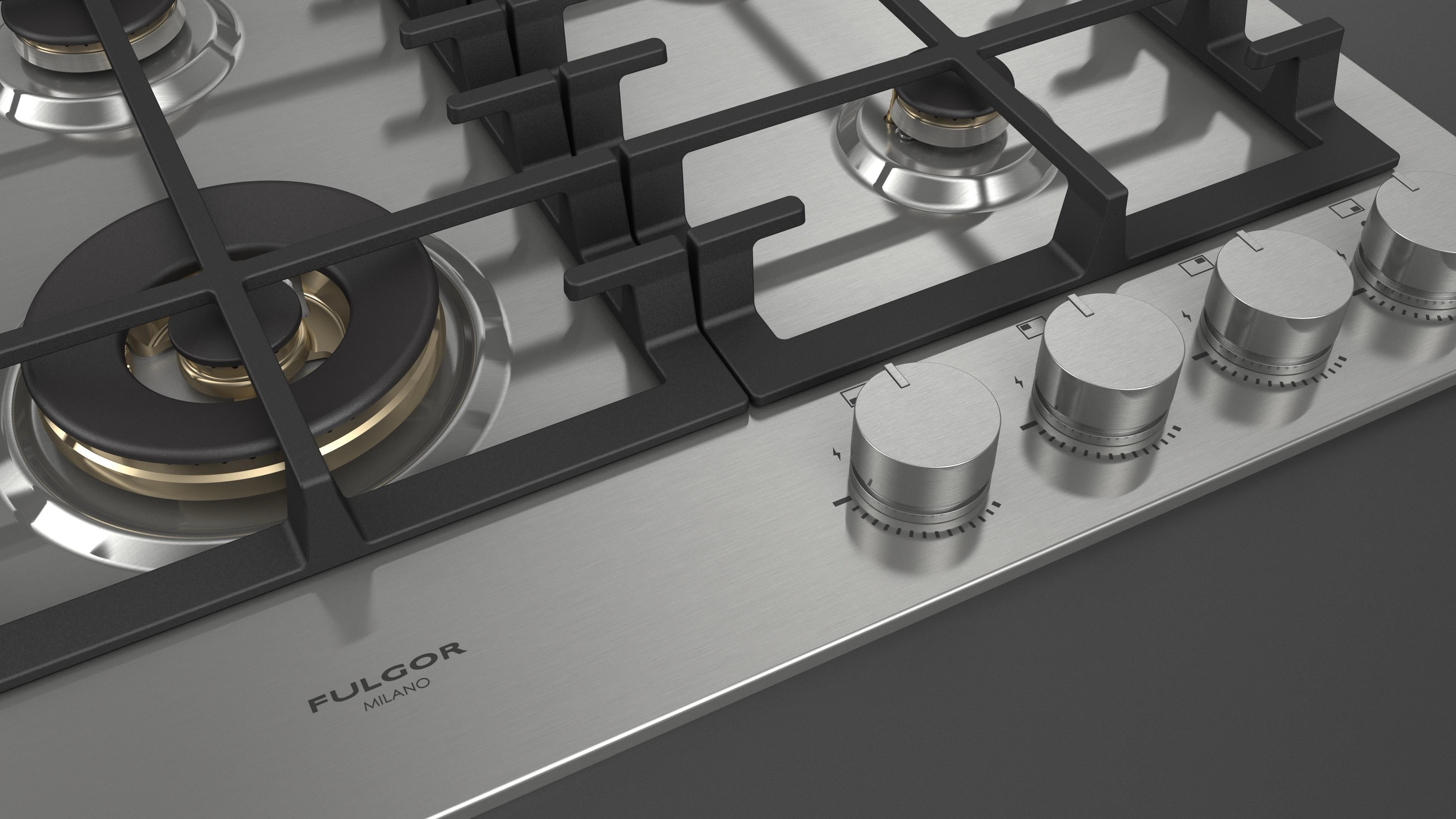 Fulgor Milano 60cm Gas Hob - FPH 604 G WK X