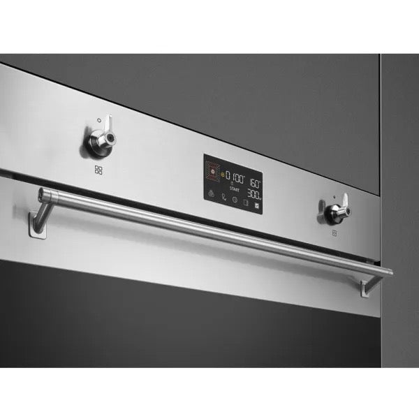 Smeg Classic SpeedwaveXL Oven With Microwave And Air Fry  Stainless Steel - SO6302M2X
