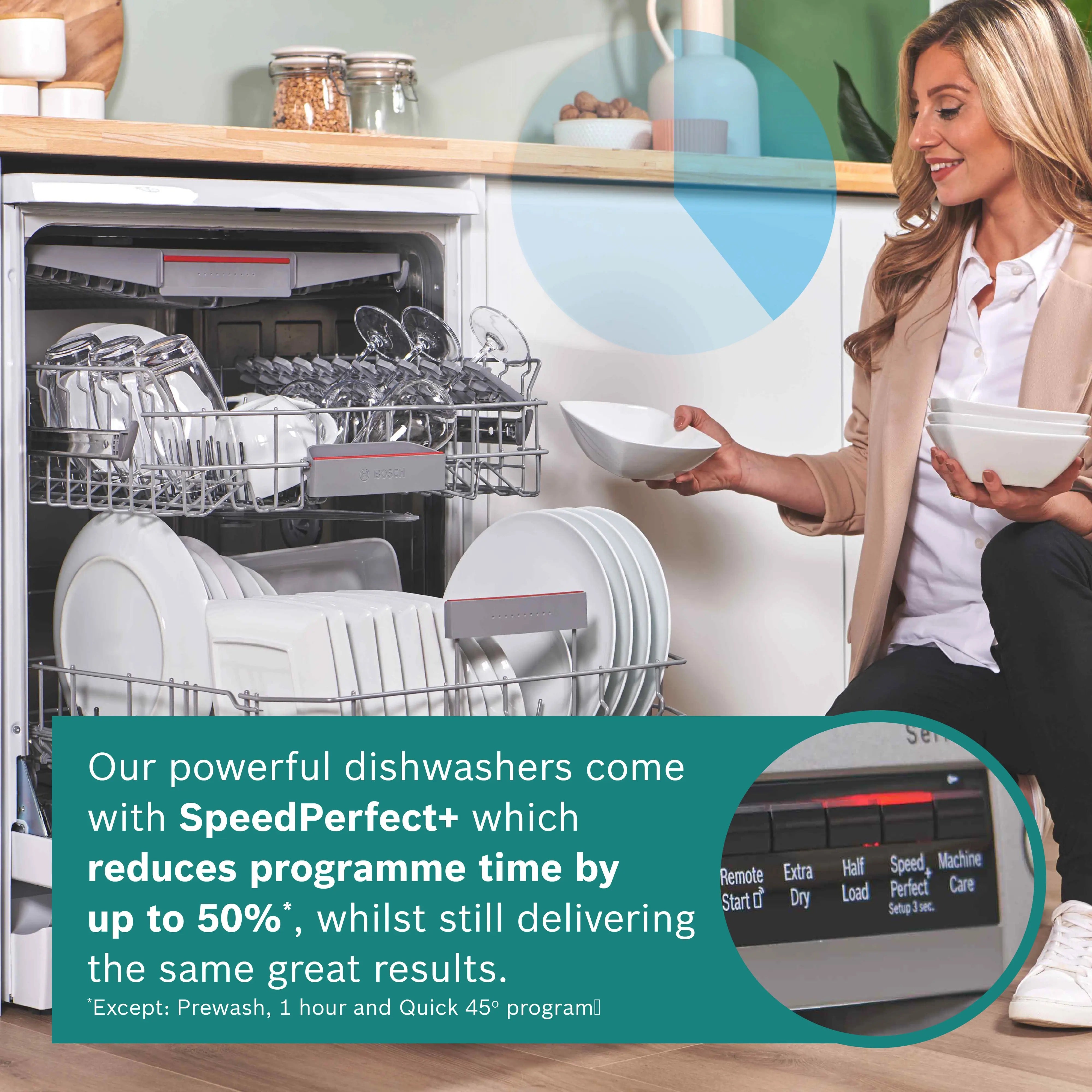 Bosch Series 6 Free-standing dishwasher 60 cm Brushed steel anti-fingerprint - SMS6ZCI10G
