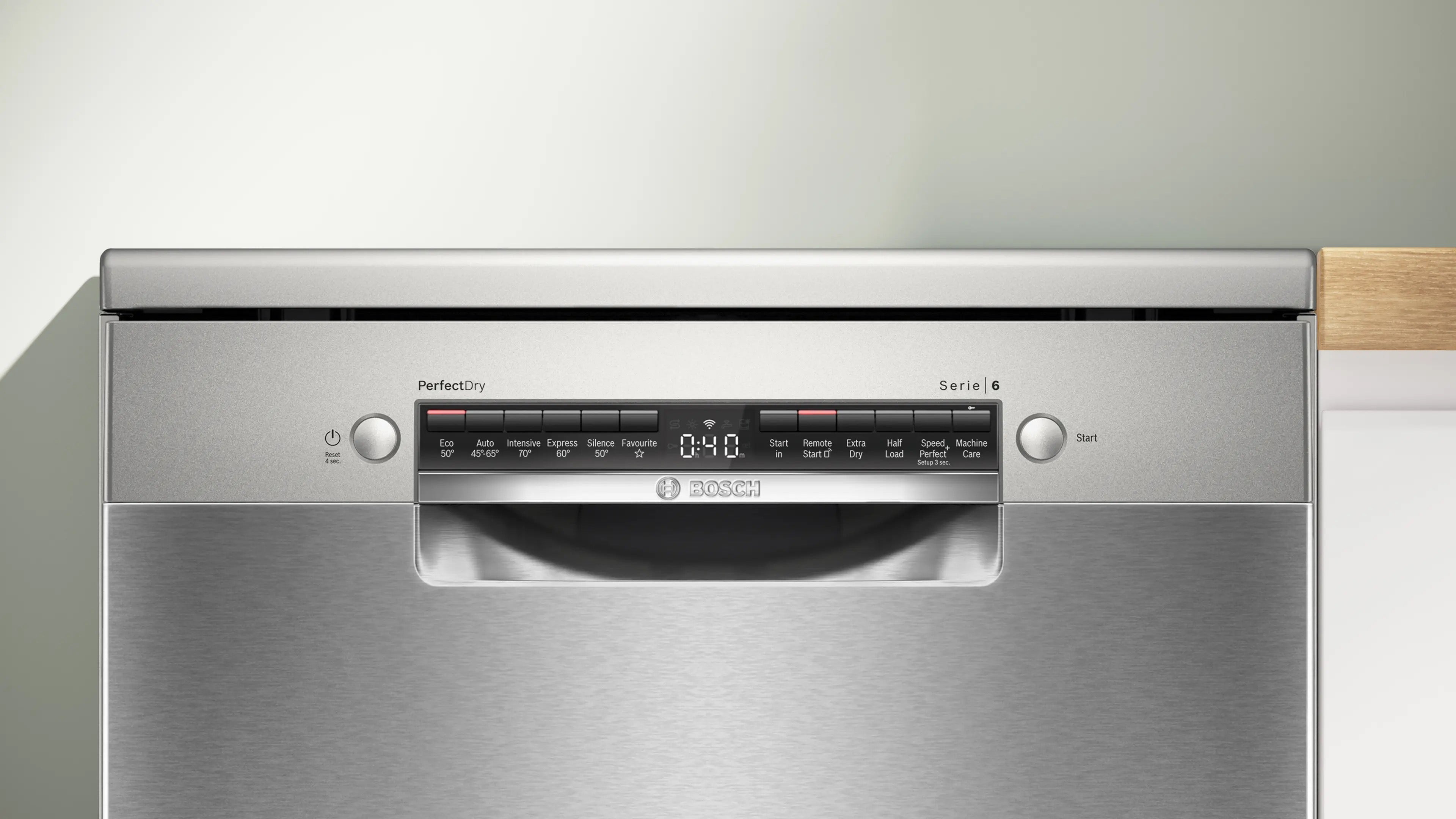 Bosch Series 6 Free-standing dishwasher 60 cm Brushed steel anti-fingerprint - SMS6ZCI10G