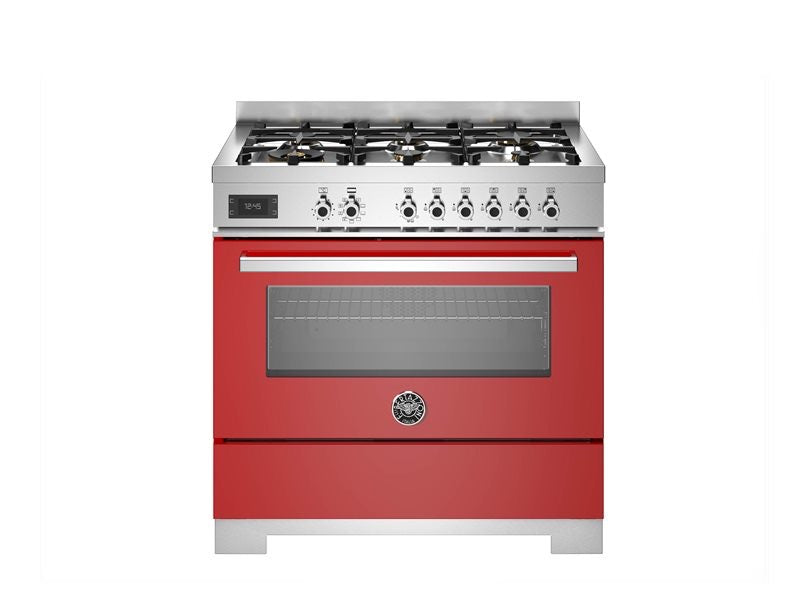Bertazzoni Professional 90 cm 6-Burner, Electric Oven