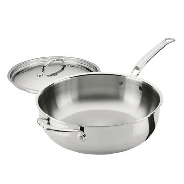 Hestan ProBond Luxe Induction Stainless Steel Essential Pan & Lid - 28cm