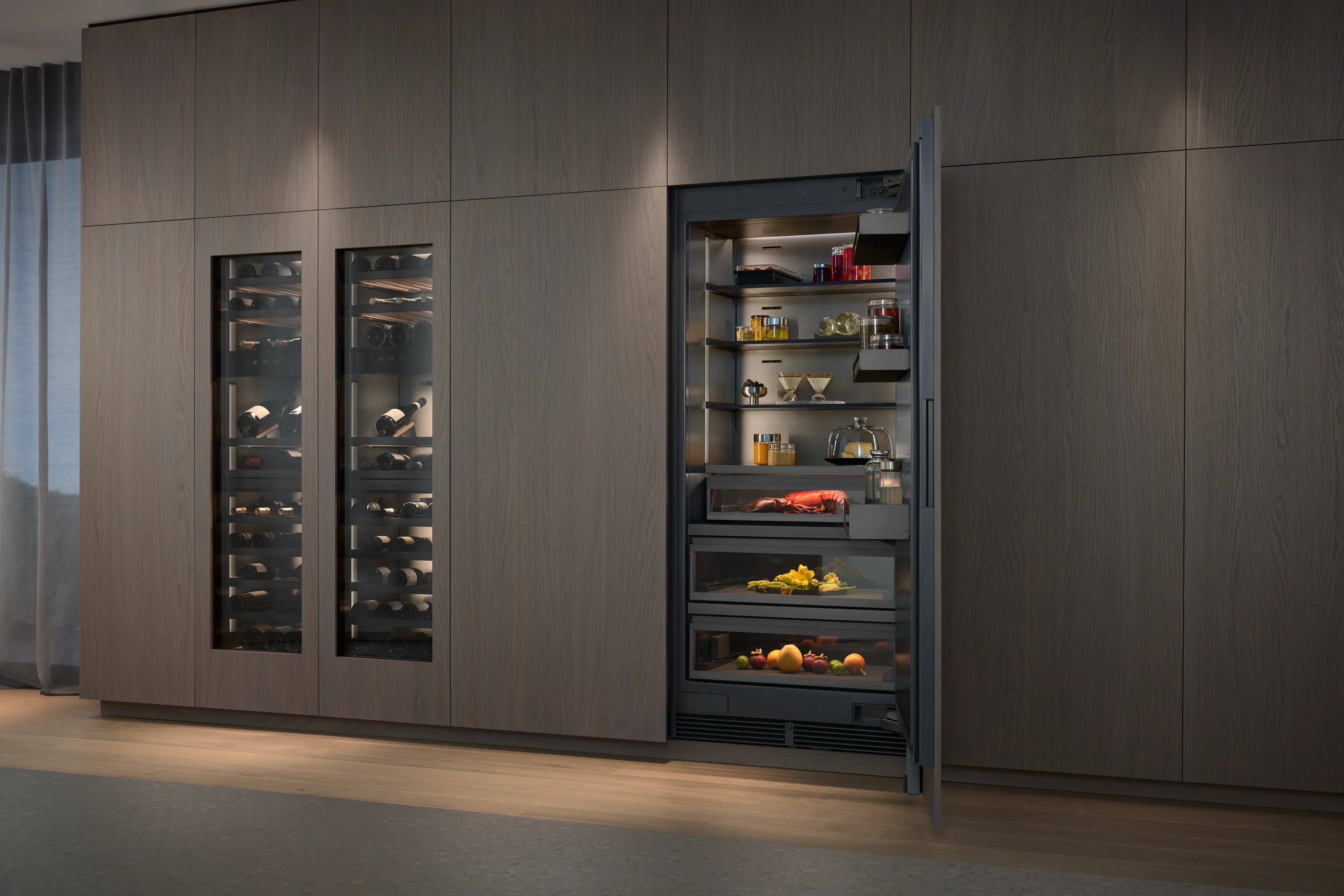 Gaggenau Vario cooling Expressive series refrigerator 213.4 x 90 cm