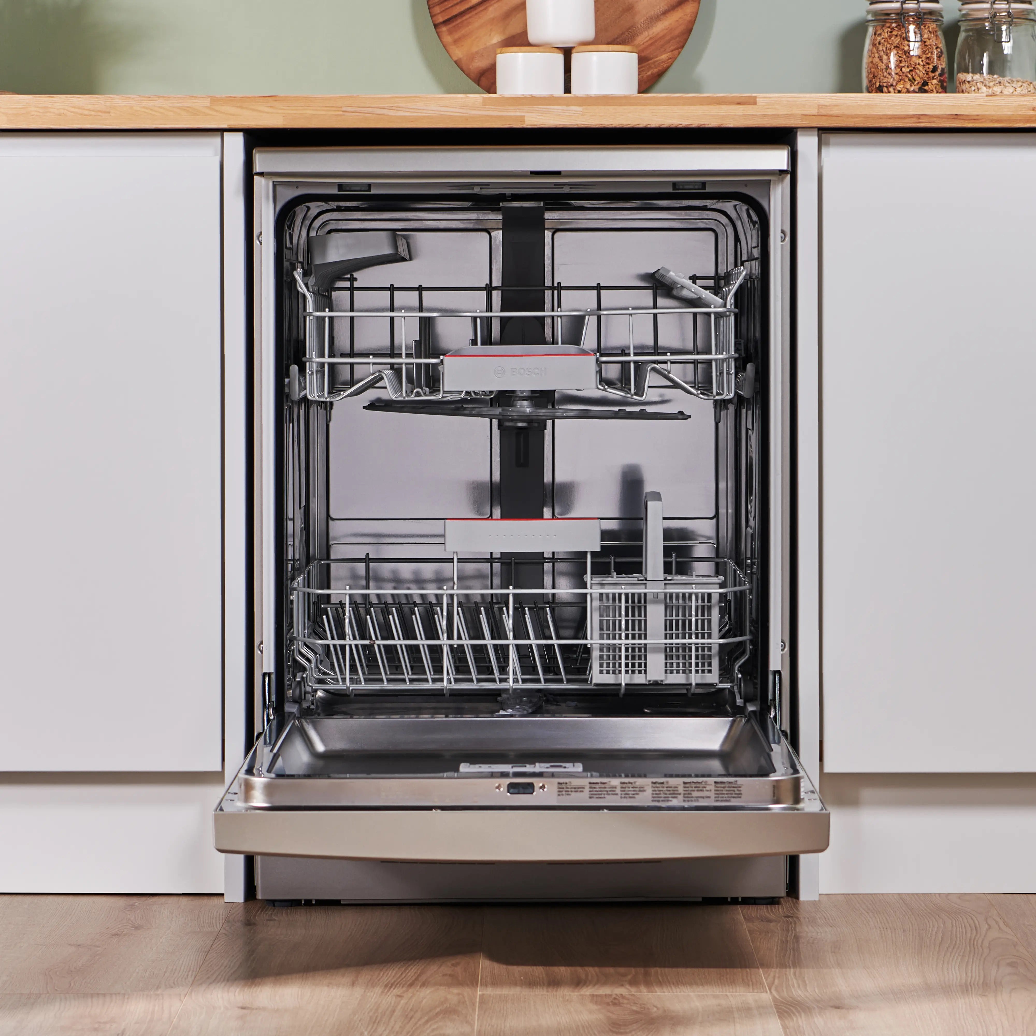Bosch Series 4 Free-standing dishwasher 60 cm Brushed steel anti-fingerprint - SMS4EKI06G