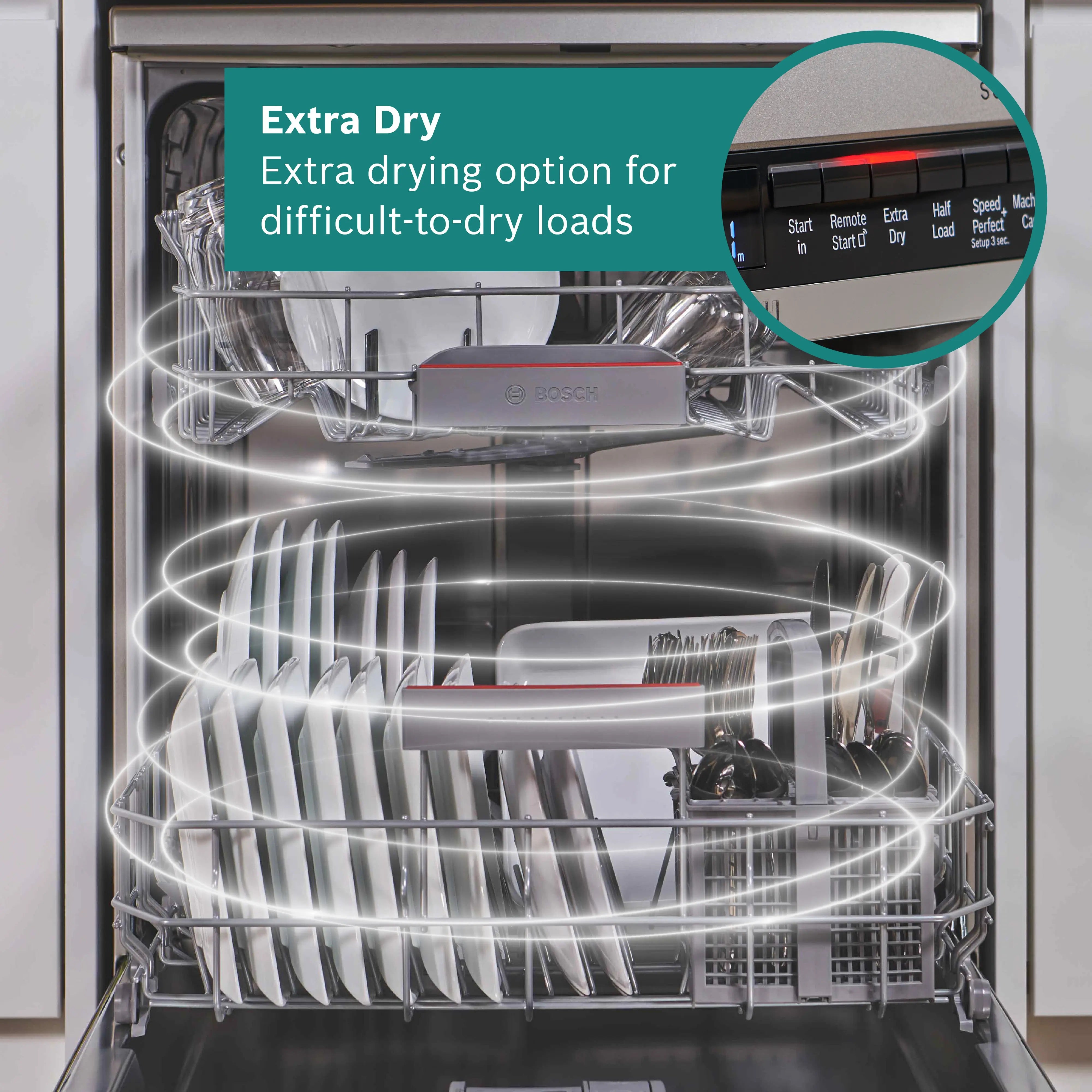 Bosch Series 4 Free-standing dishwasher 60 cm Brushed steel anti-fingerprint - SMS4EKI06G
