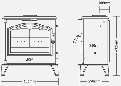ESSE 105 Wood-Burning Stove