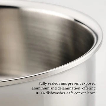 Hestan ProBond Luxe Induction Stainless Steel Stockpot & Lid - 26cm (7.75L)