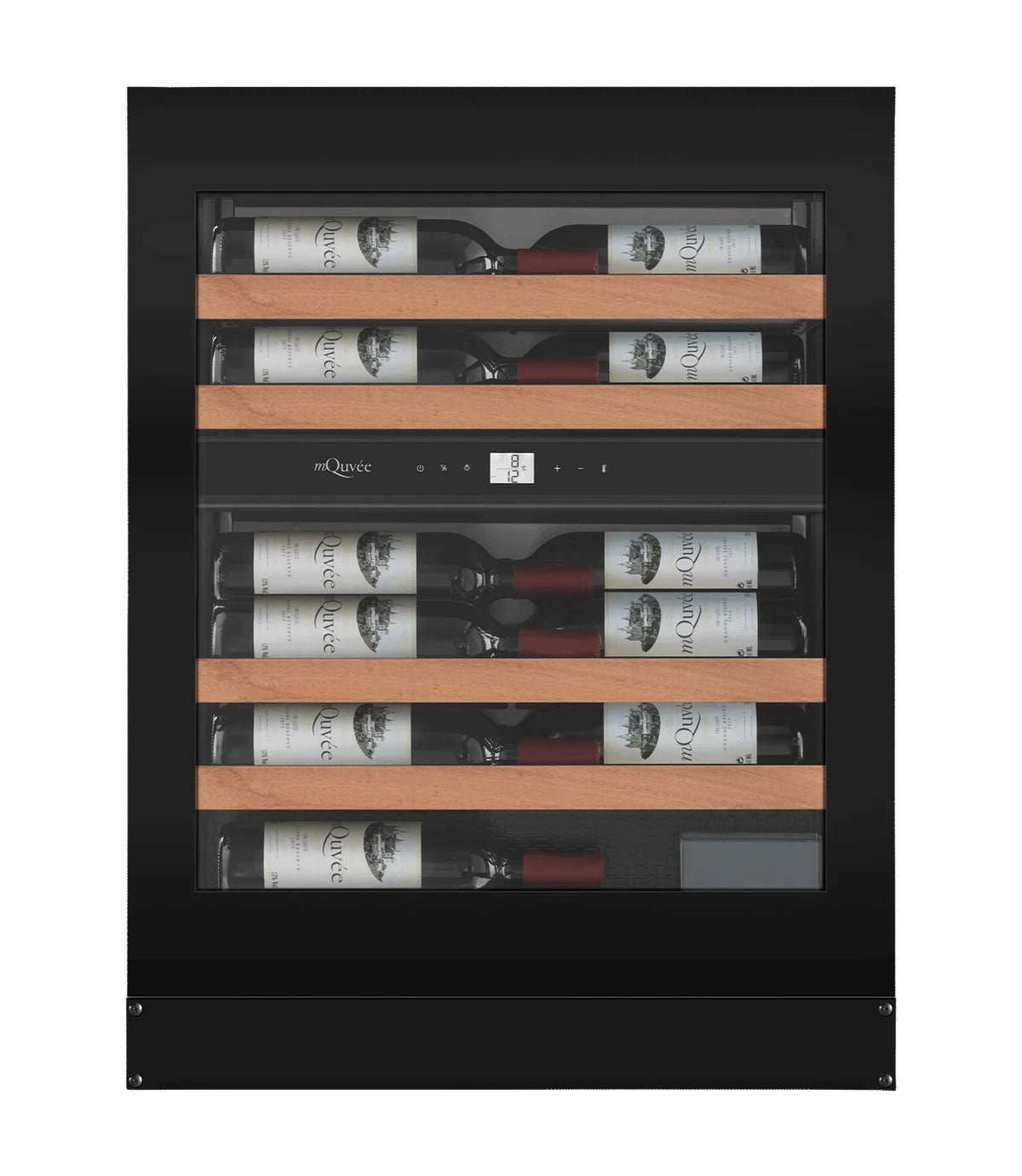 MQuvee Built-In Wine Fridge - WineCave Exclusive 700 60D Slim - Push/Pull