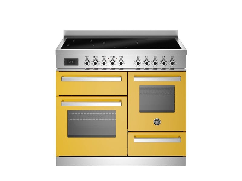 Bertazzoni Professional Series 100 cm induction top electric triple oven