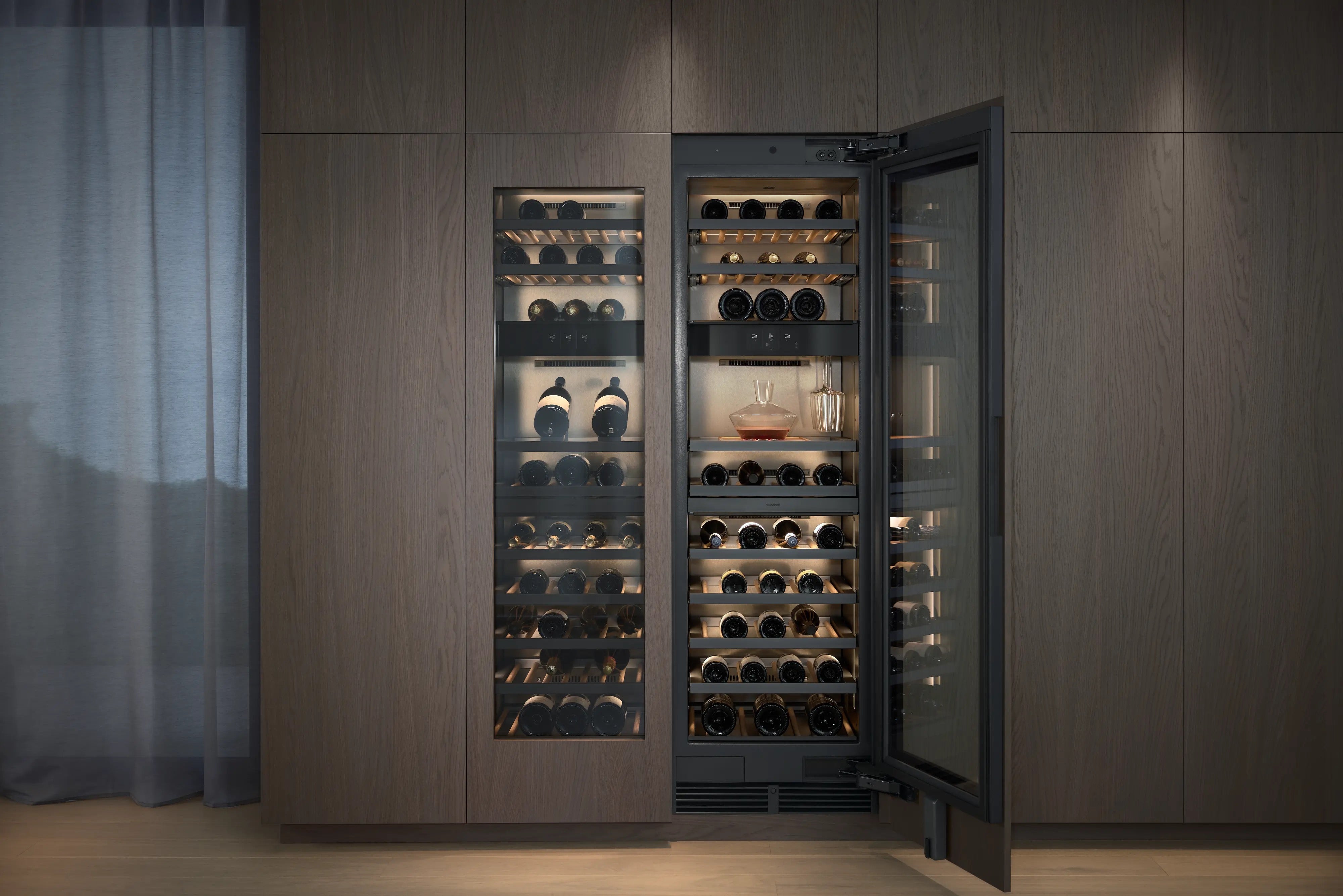 Gaggenau Vario cooling Expressive series wine climate cabinet 213.4 x 61 cm