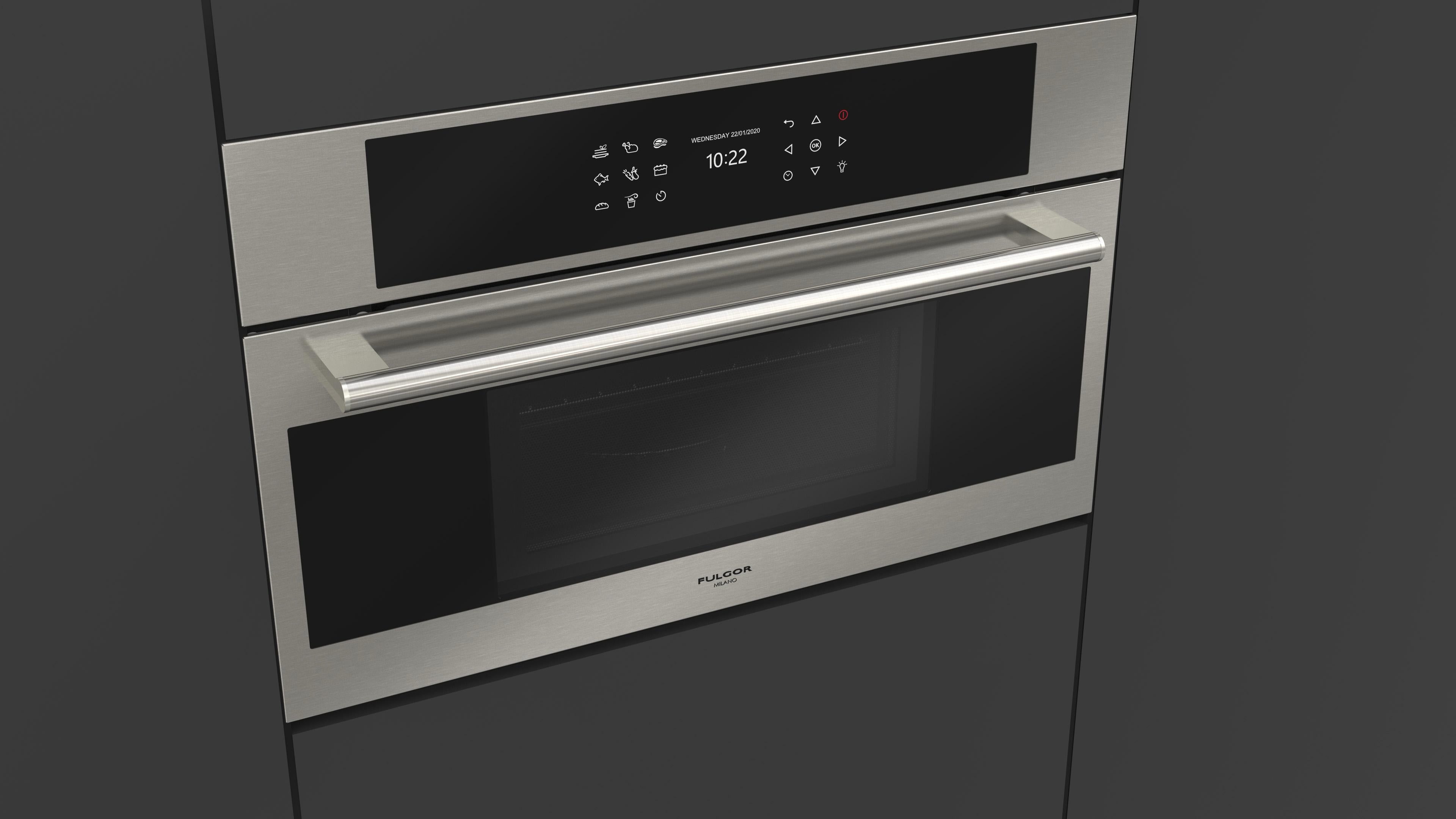 Fulgor Milano 30 Built in Combi Microwave Oven - FCMO 310 TEM X / FCMO 310 TEM BK