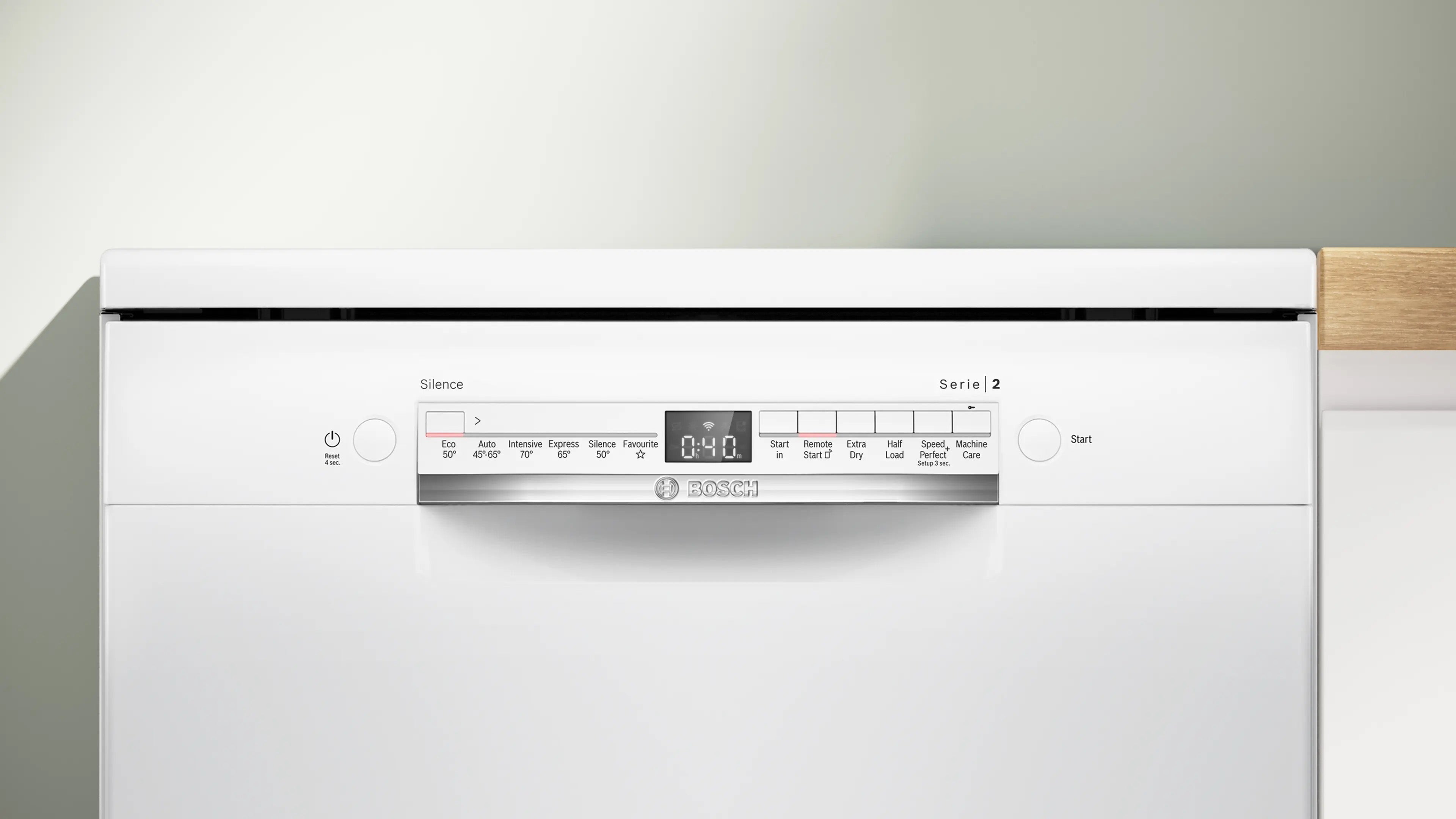 Bosch Series 2 Free-standing dishwasher 60 cm White - SMS2HVW06G