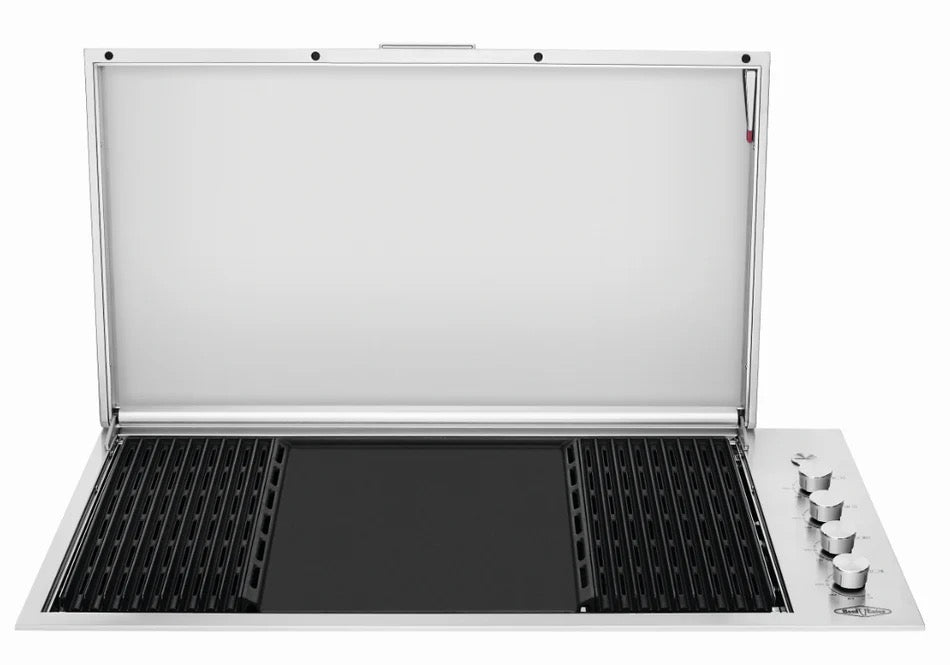 BeefEater Signature Proline Series - 6 Burner Flat Lid Built-In BBQ