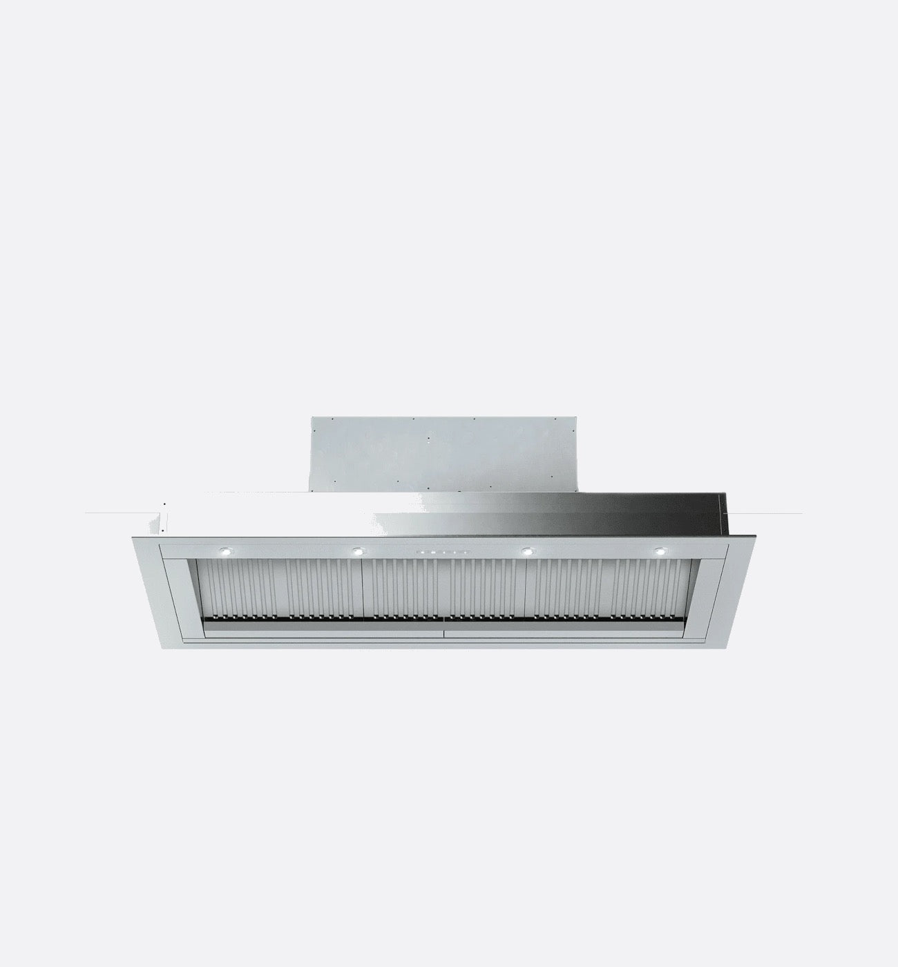 Lacanche 150cm Wide Stainless Steel Built-In Twin Motor Canopy Hood
