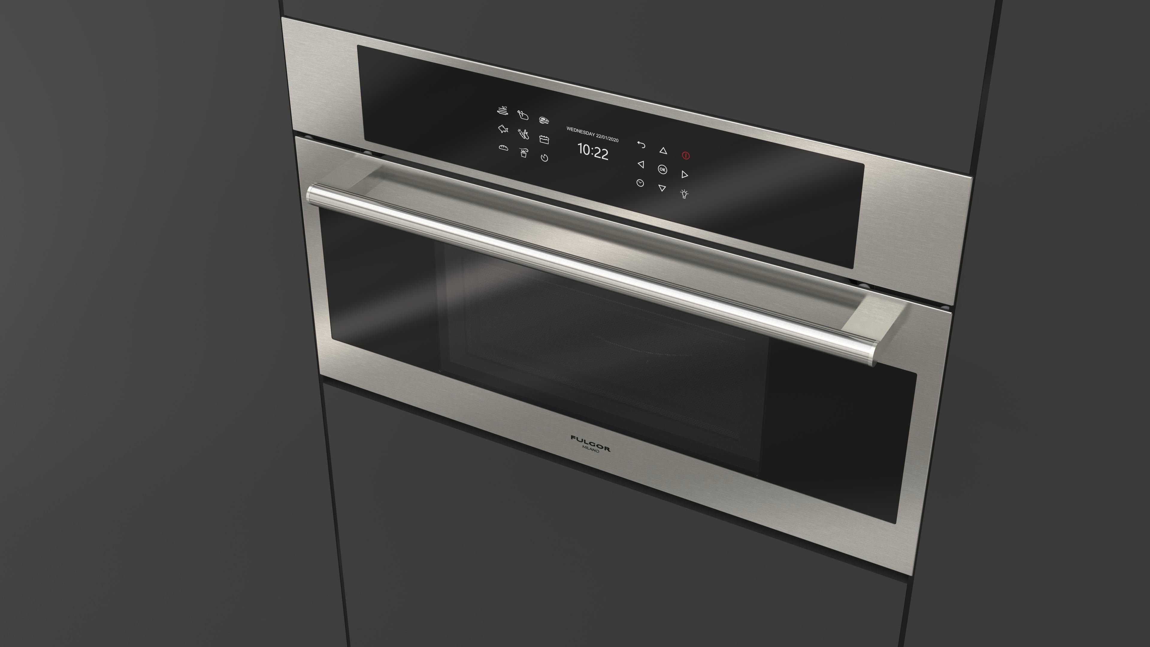 Fulgor Milano 30 Built in Combi Microwave Oven - FCMO 310 TEM X / FCMO 310 TEM BK