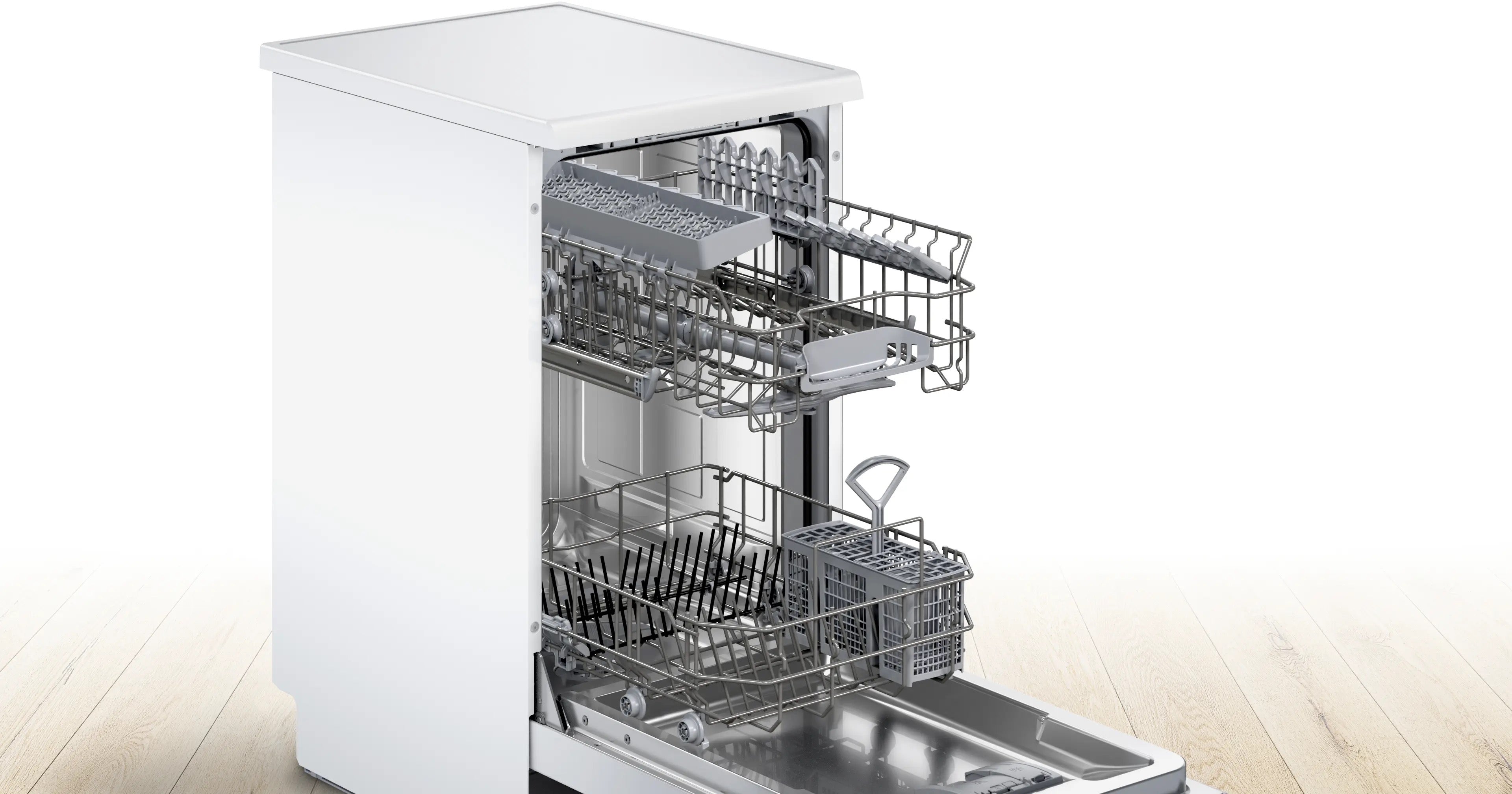 Bosch Series 2 Free-standing dishwasher 45 cm White - SPS2IKW01G