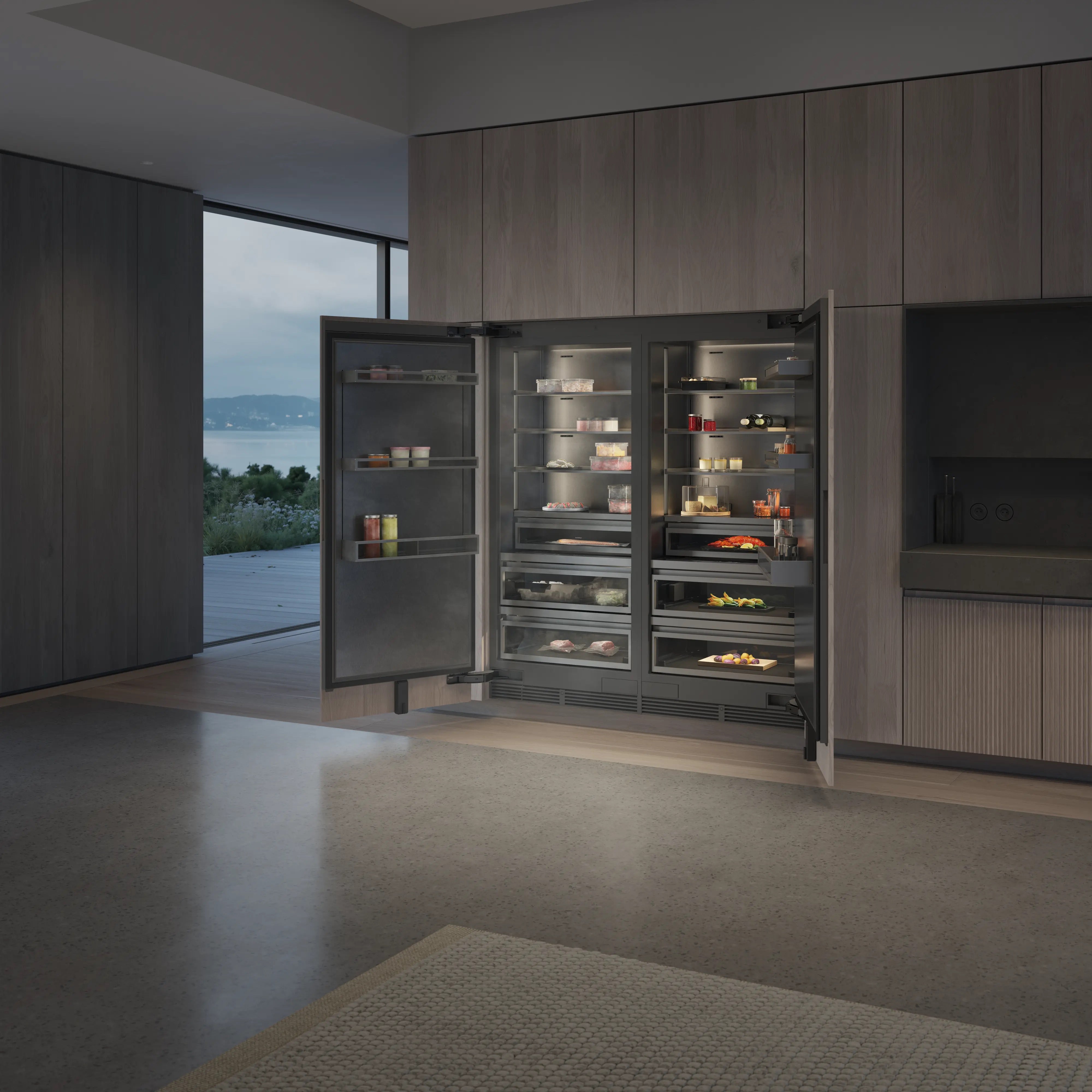 Gaggenau Vario cooling Expressive series freezer 213.4 x 90 cm