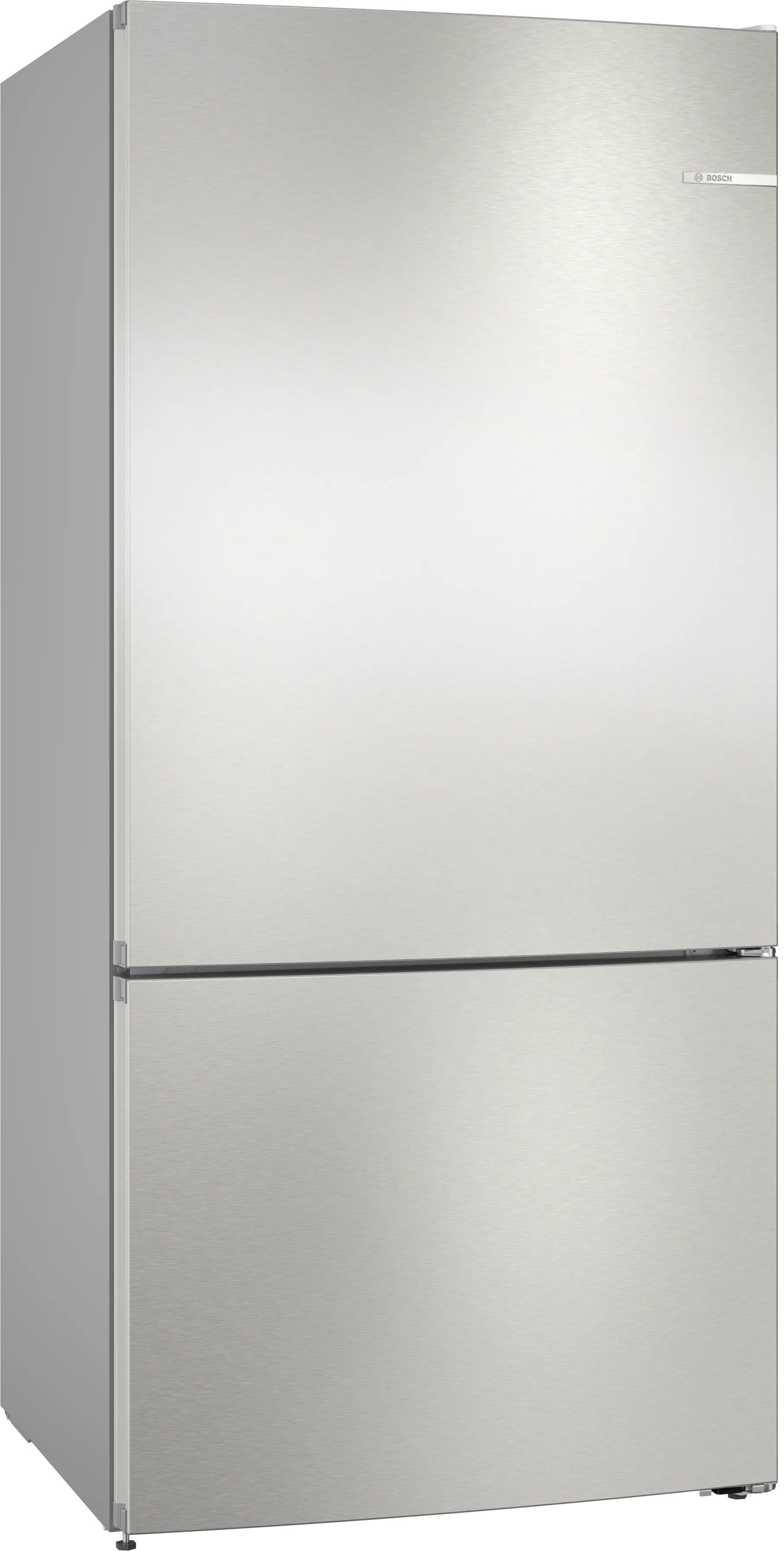 Bosch Series 4 Free-standing fridge-freezer with freezer at bottom 186 x 86 cm Stainless steel - KGN86VIEAG