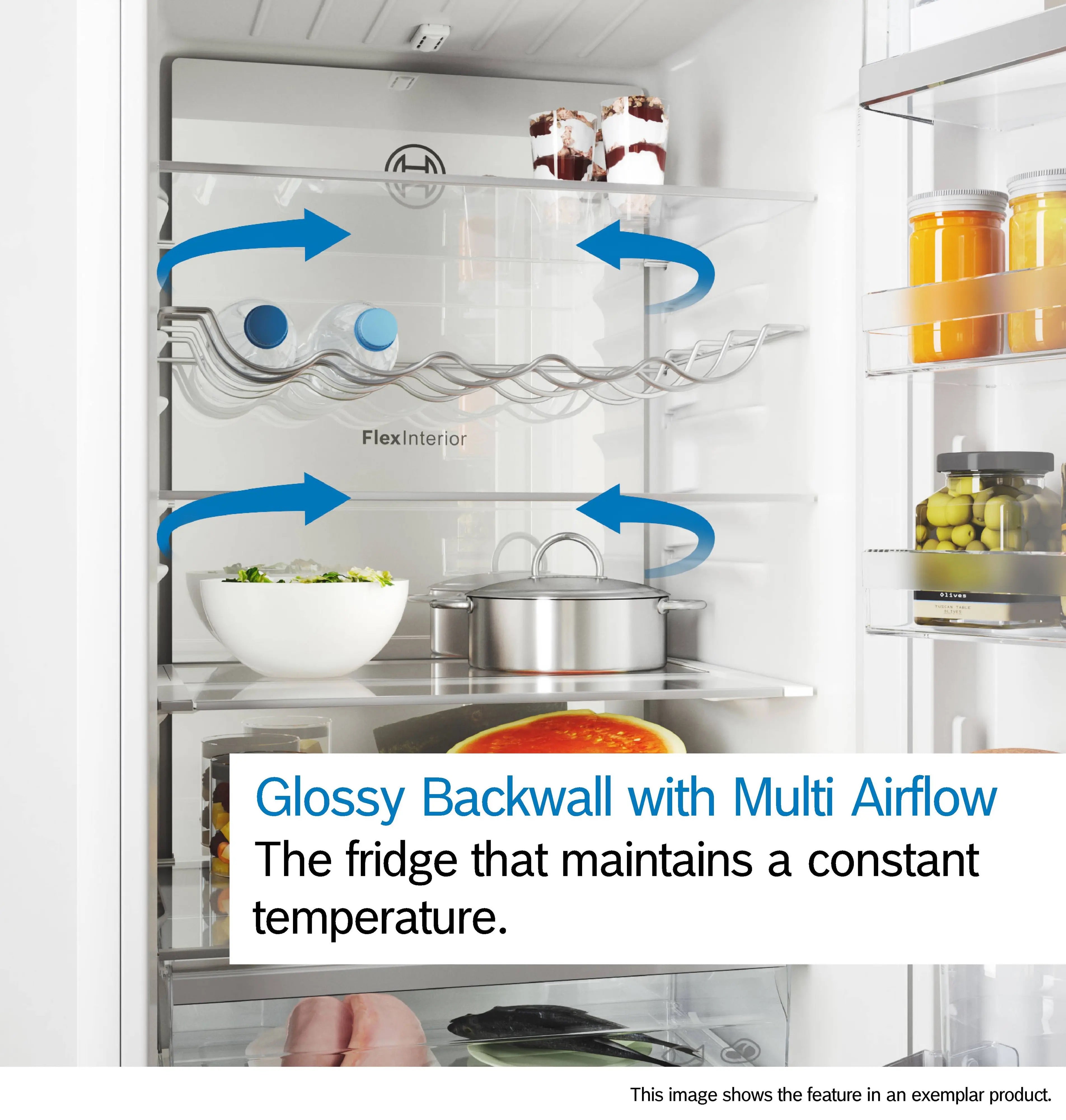Bosch Series 4 Free-standing fridge-freezer  203 x 60 cm Stainless steel look - KGN392LAGG