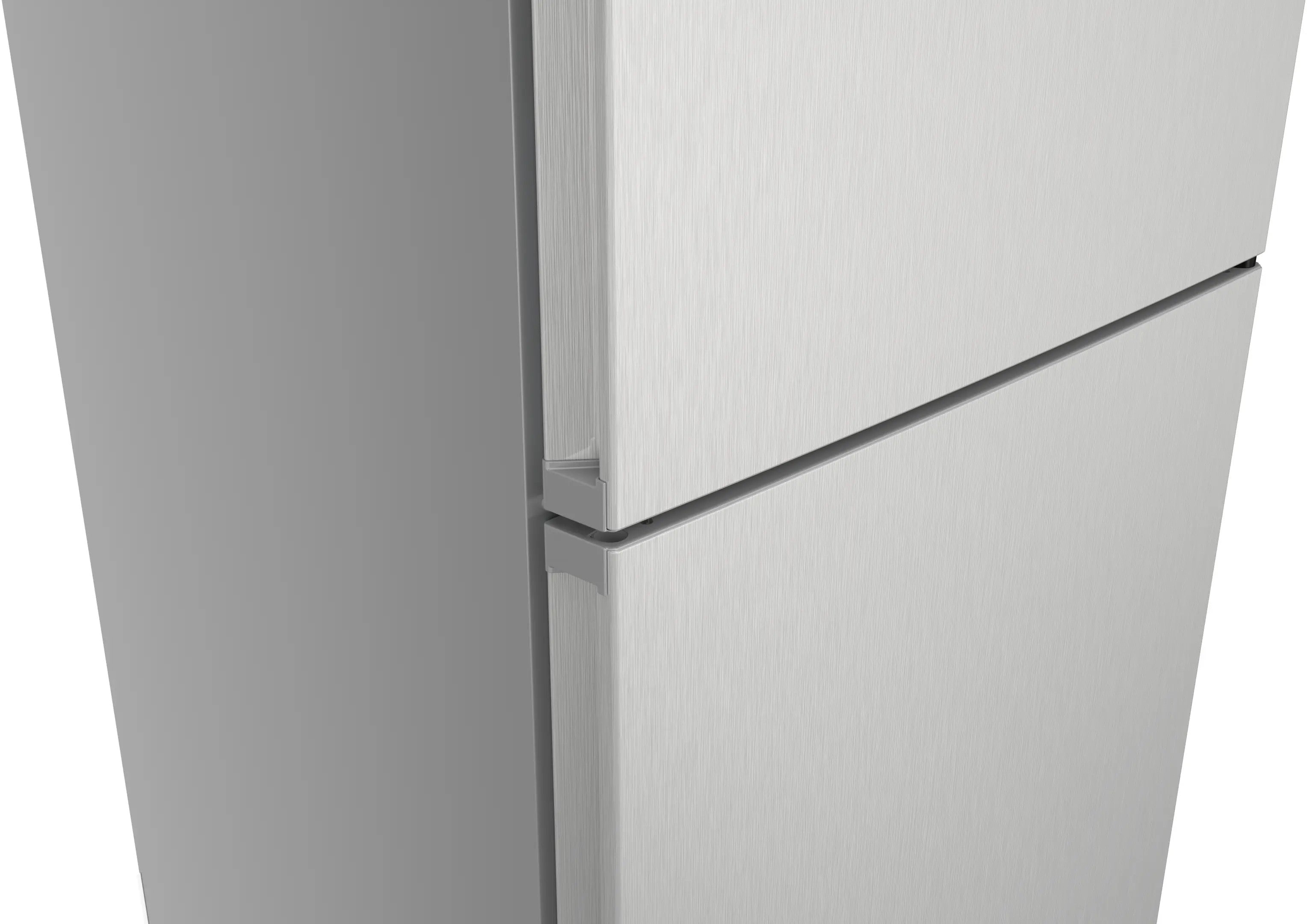 Bosch Series 4 Free-standing fridge-freezer 203 x 70 cm Stainless steel look - KGN492LDFG