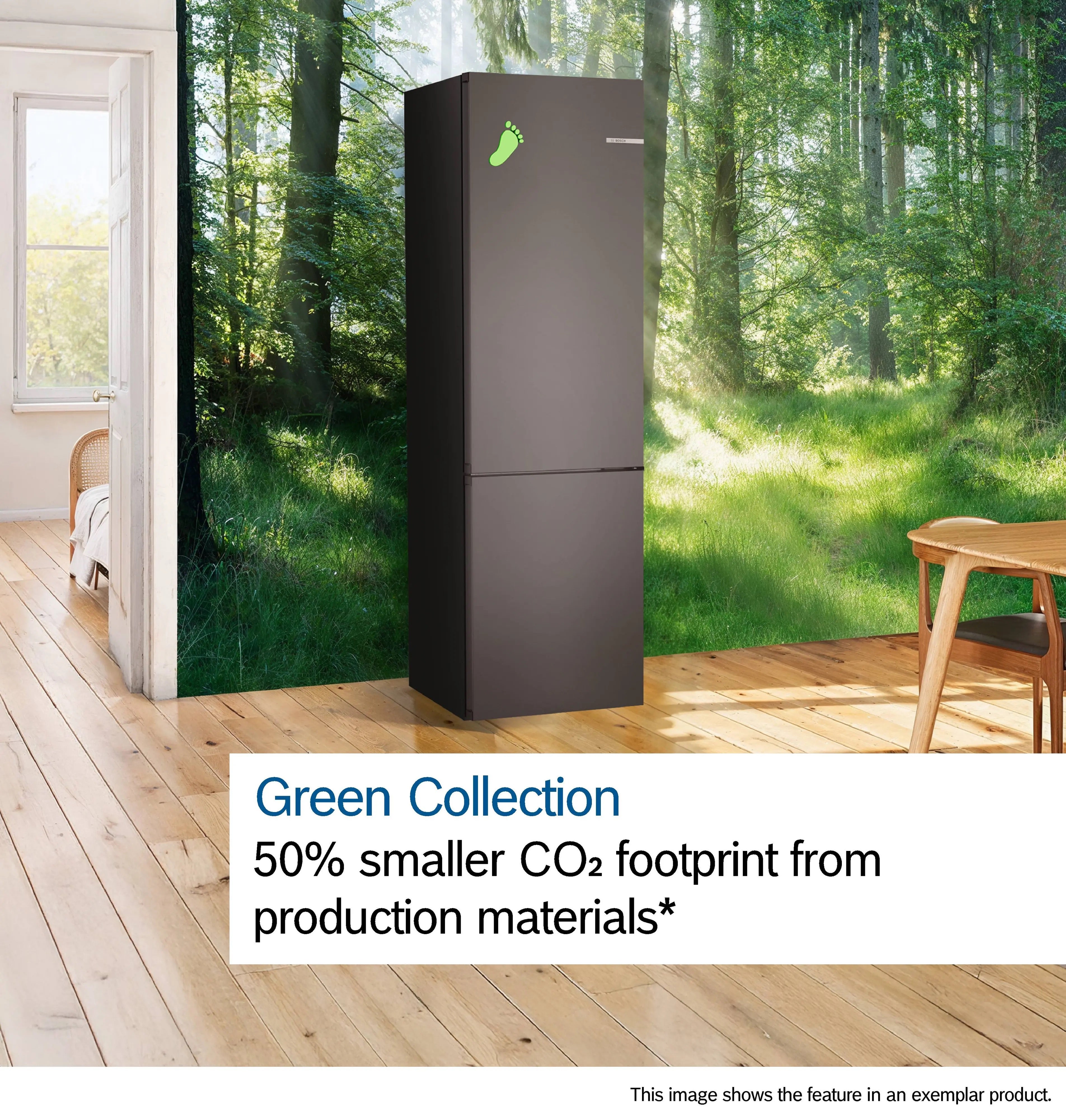 Bosch Series 4 Free-standing fridge-freezer 203 x 60 cm - KGN39OCAFG