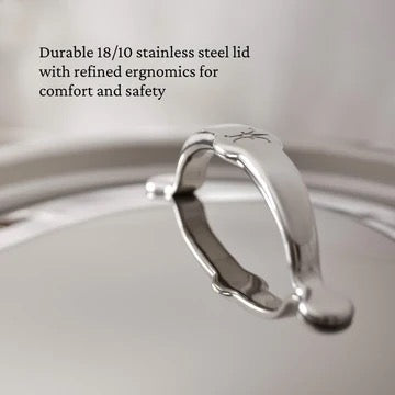 Hestan ProBond Luxe Induction Polished Stainless Steel Pan Set: 10 Piece