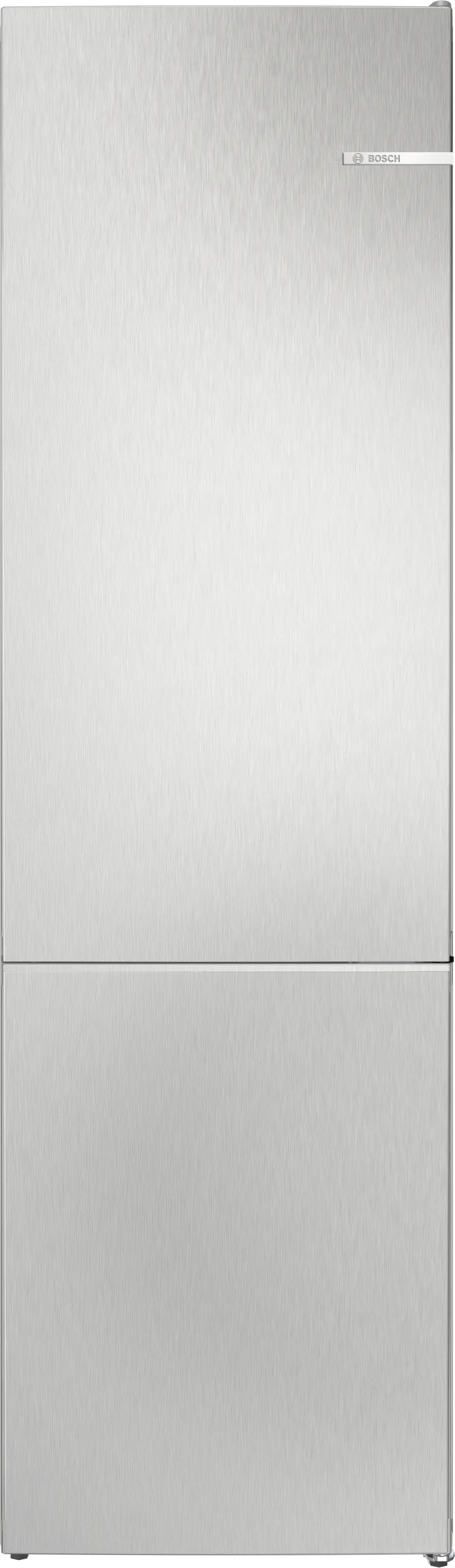 Bosch Series 4 Free-standing fridge-freezer  203 x 60 cm Stainless steel look - KGN392LAGG