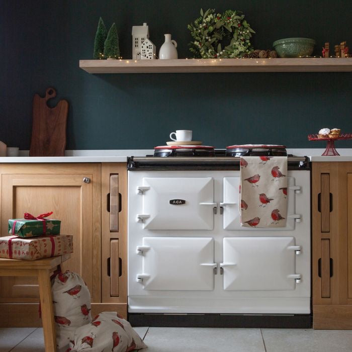 AGA Garden Robin Tea Towel