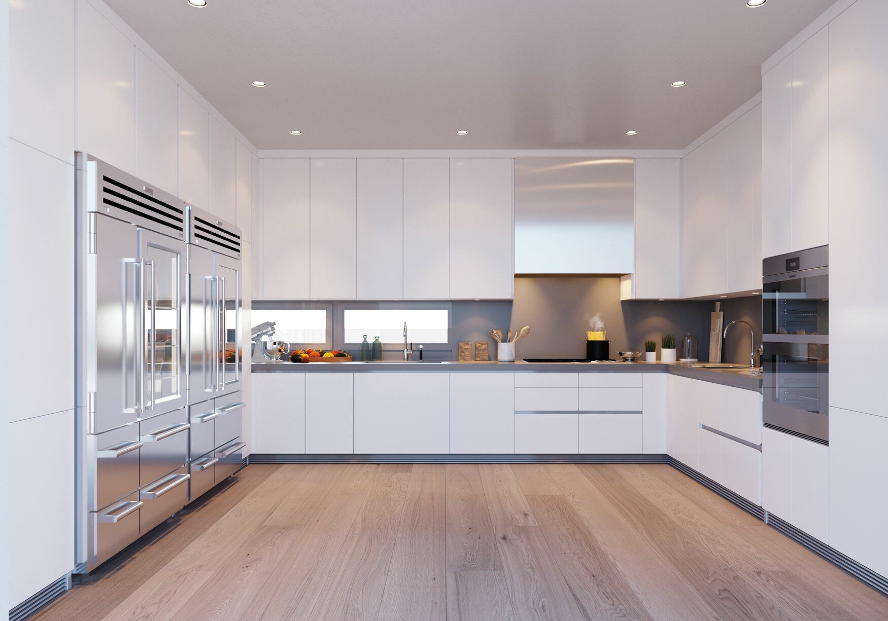 Sub-Zero PRO Refrigerator/Freezer with Glass Door ICBPRO4850G