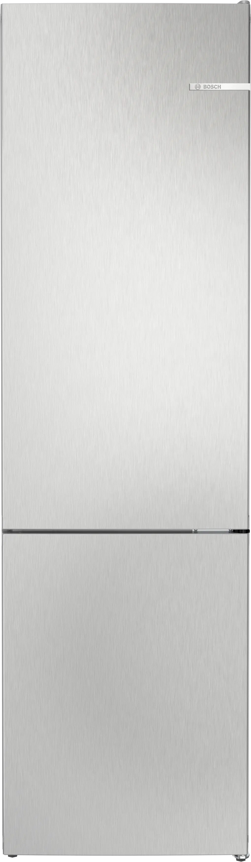 Bosch Series 4 Free-standing fridge-freezer Stainless steel look - KGN392LBFG