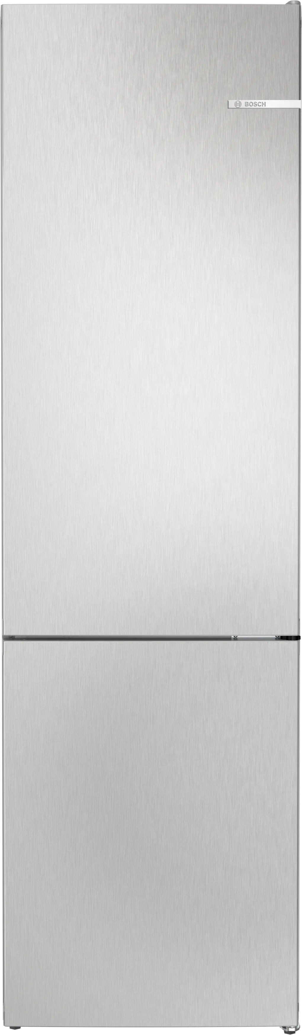 Bosch Series 4 Free-standing fridge-freezer Stainless steel look - KGN392LDFG
