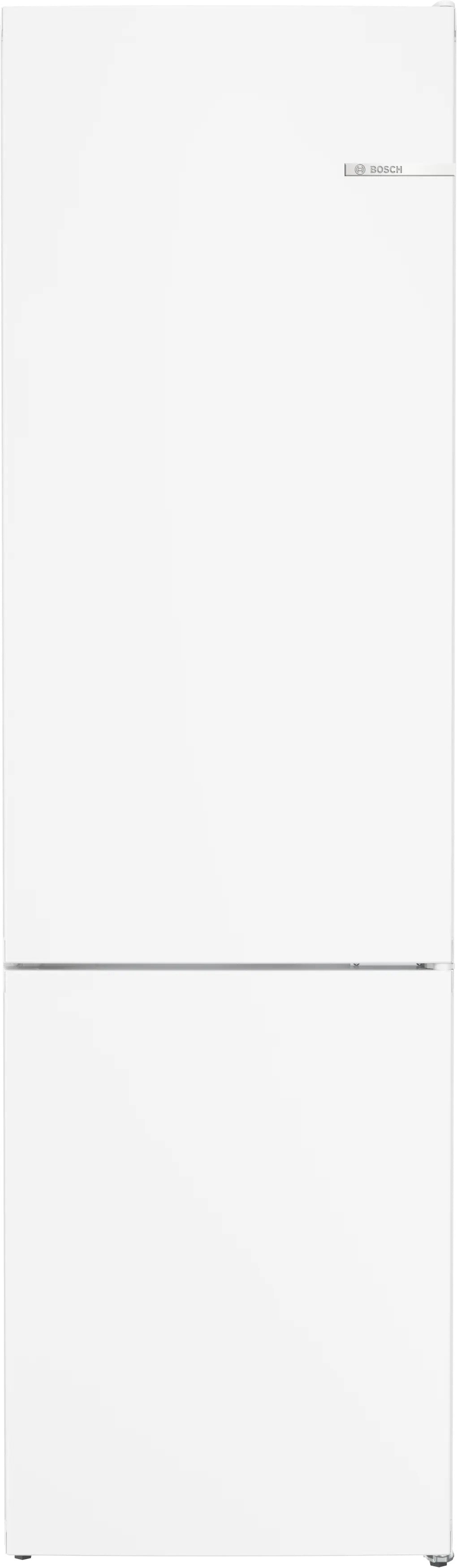 Bosch Series 4 Free-standing fridge-freezer with White, Total No Frost - KGN392WDFG