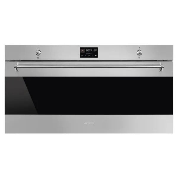 Smeg 90cm Classic 48cm High Multifunction Single Oven Stainless Steel -  SFR9302TX