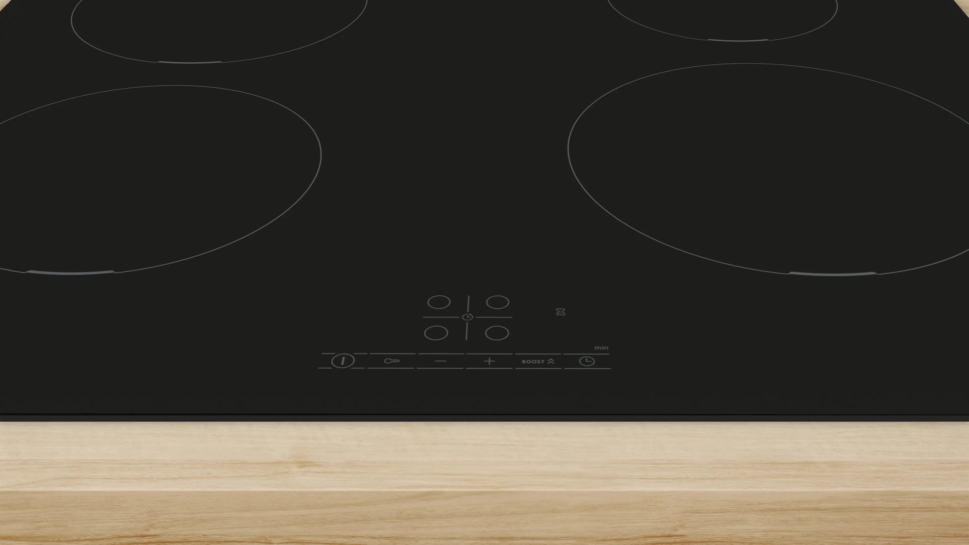 Bosch Series 4 Induction hob 60 cm surface mount without frame