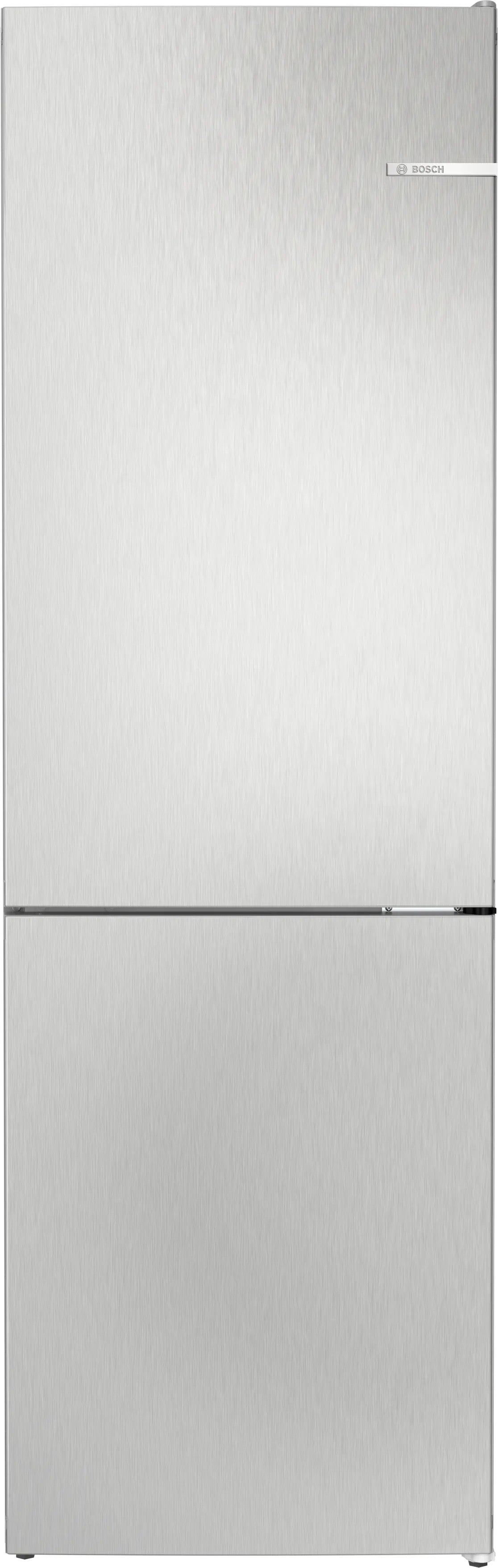 Bosch Series 4 Free-standing fridge-freezer Stainless steel look - KGN362LDFG